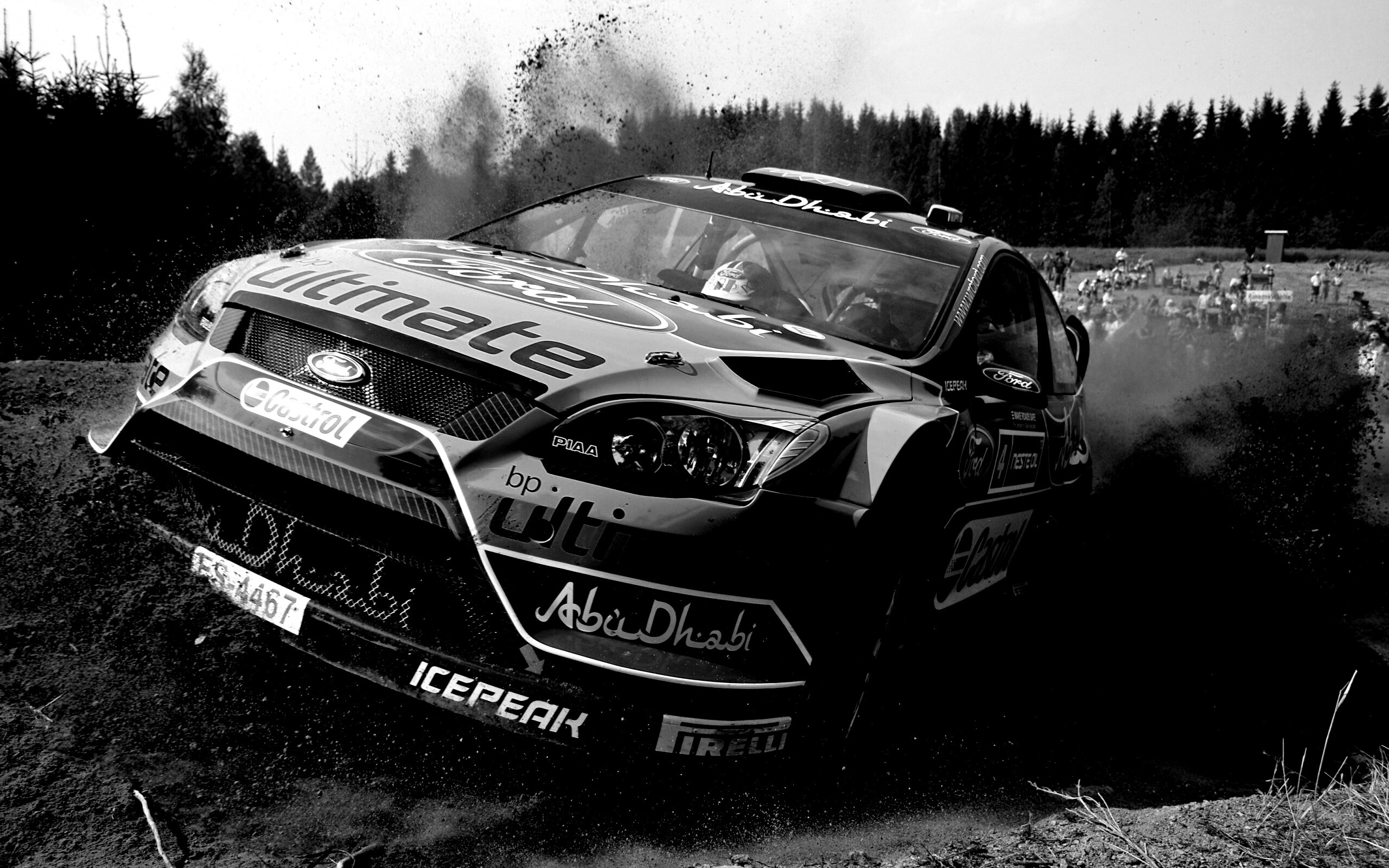 Форд учавствует в ралли обои