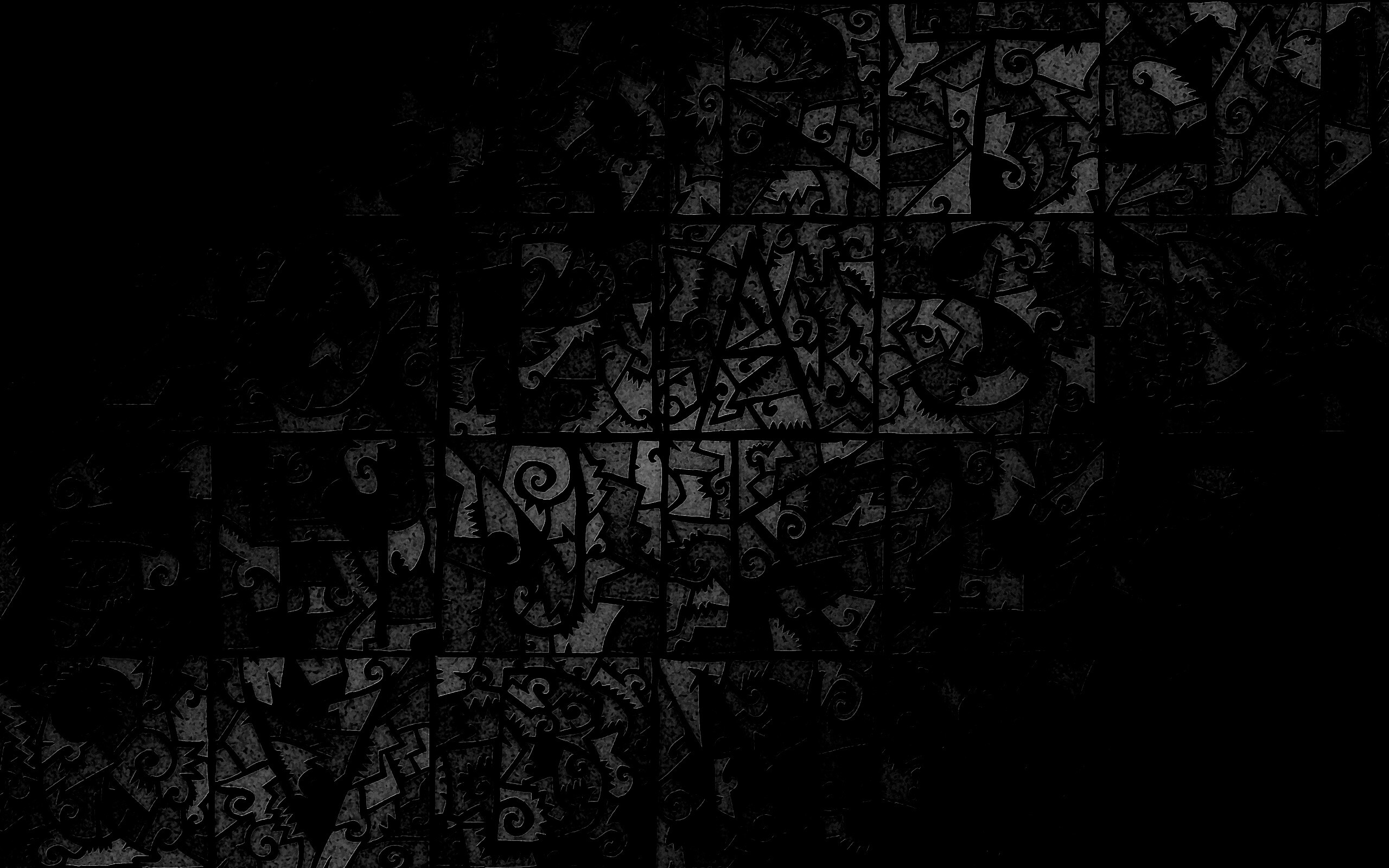 Витражные буквы обои