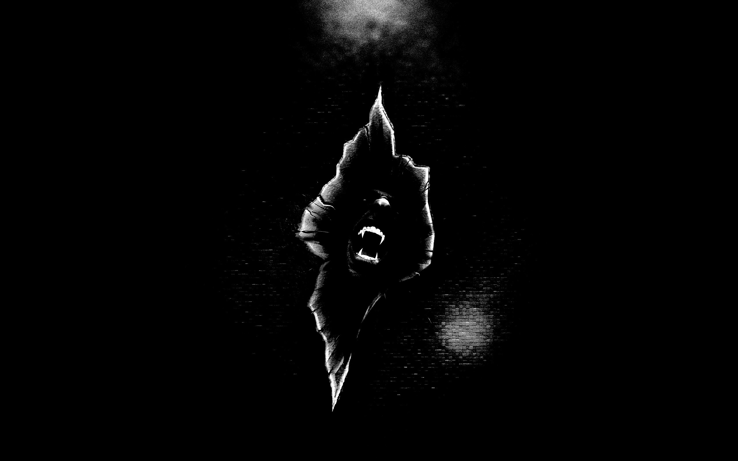 Монстр из ращелины обои