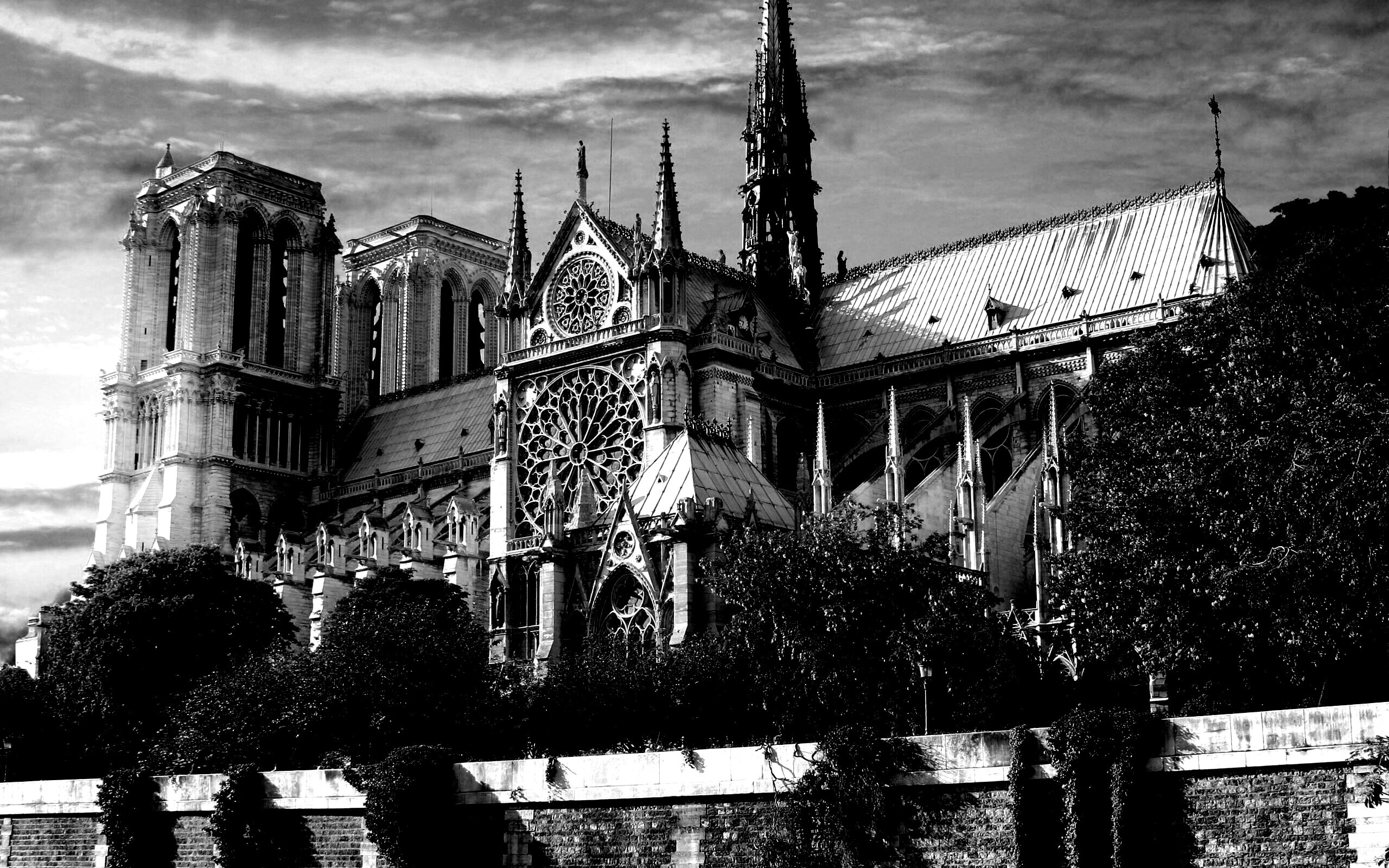 Собор парижской Богоматери обои