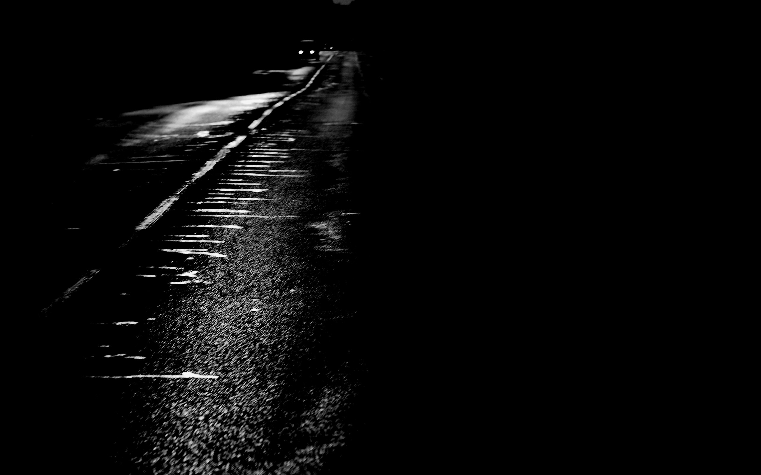 Ночная дорога обои