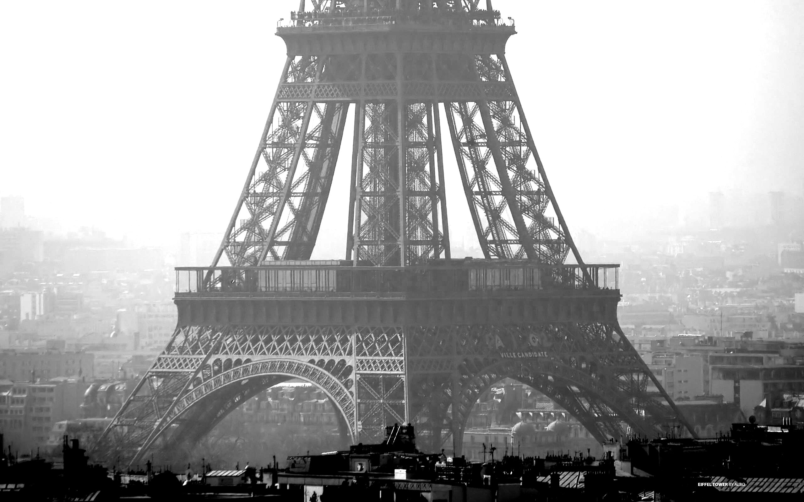 Эйфелева башня в Париже обои