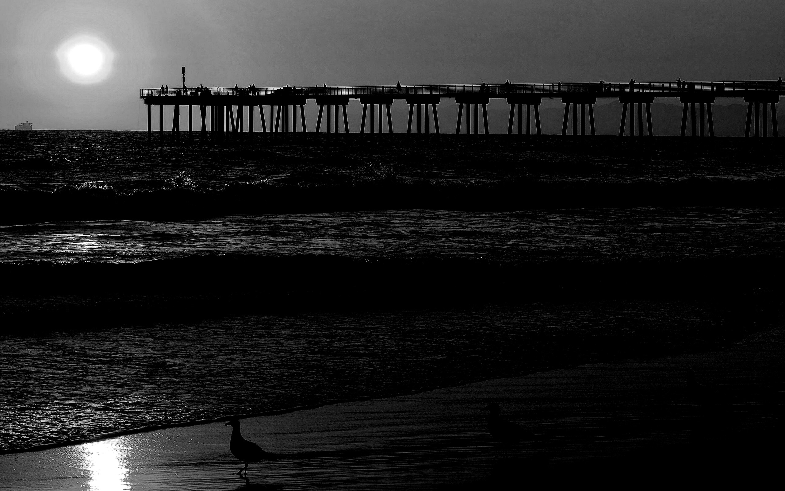 Морская терасса обои