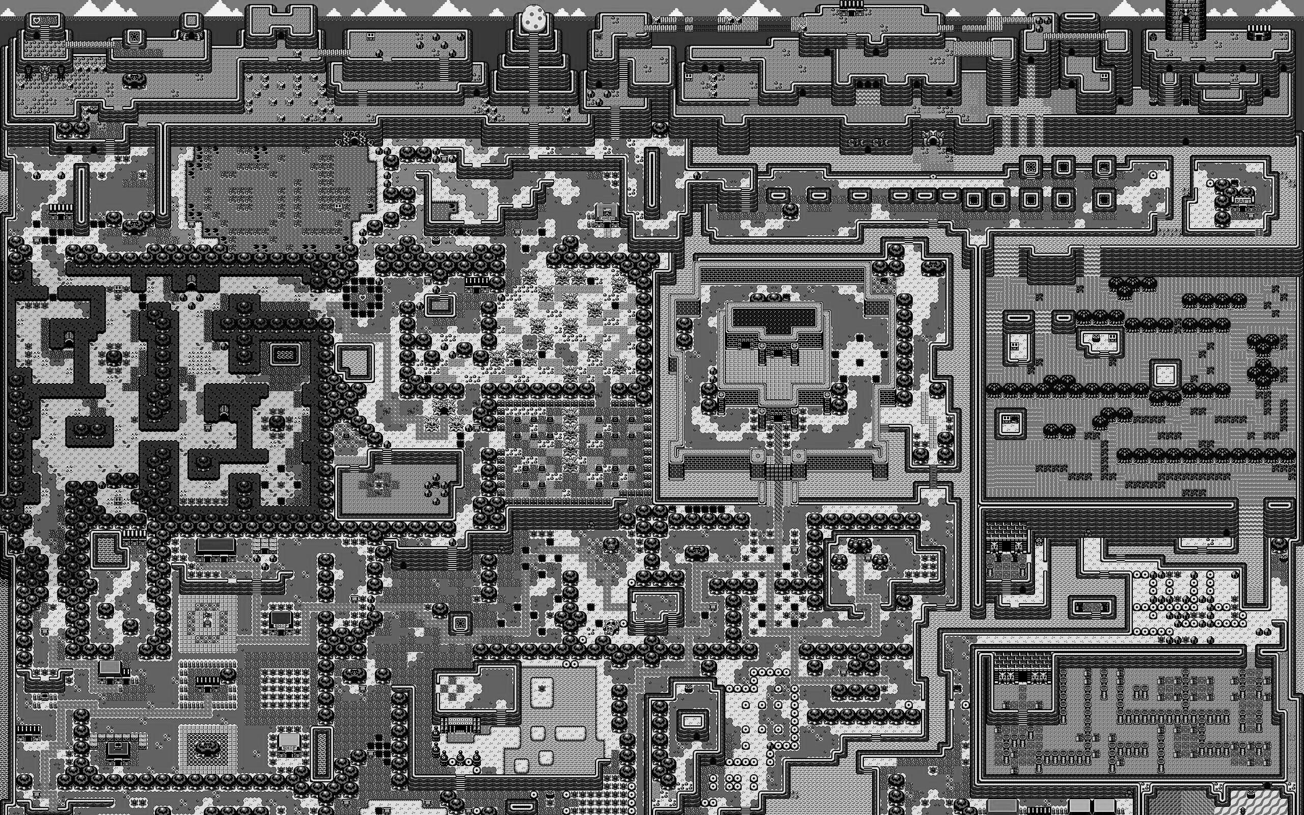 Пиксельный мир обои