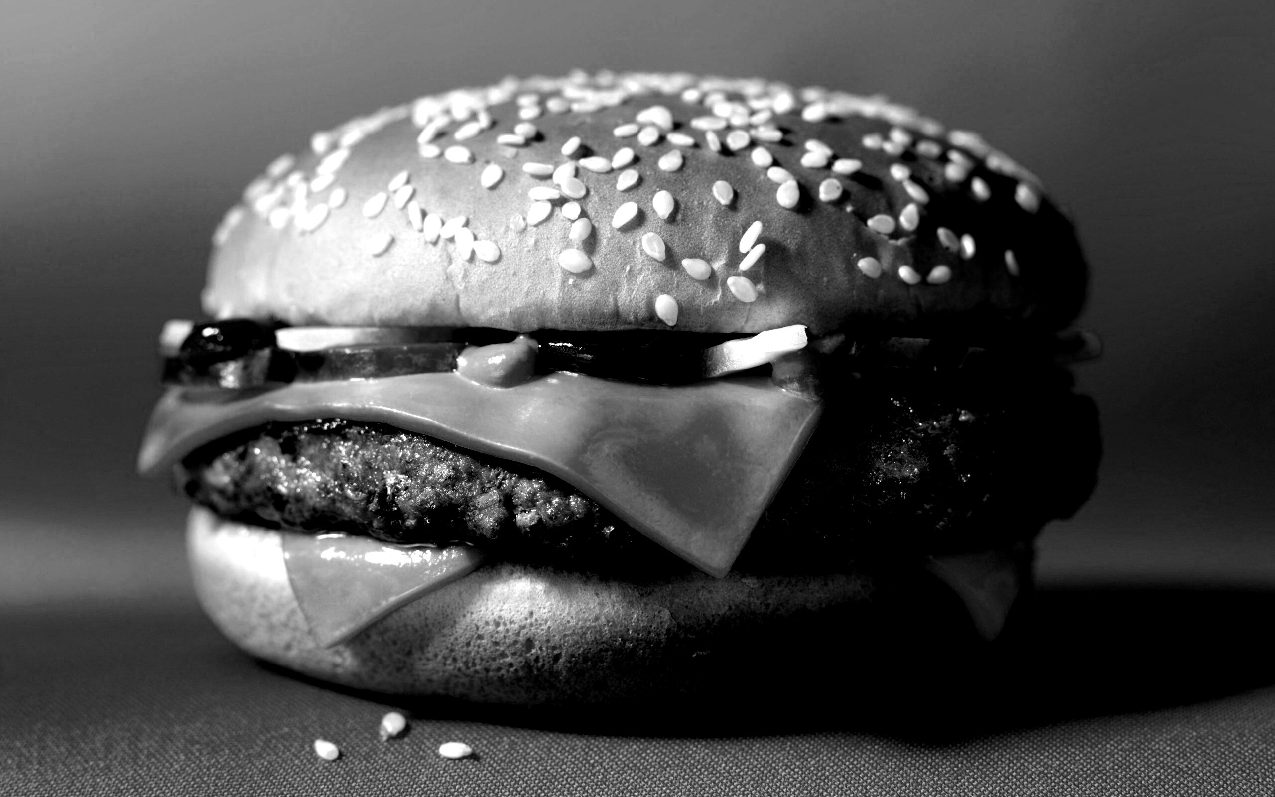 Сочный чизбургер обои