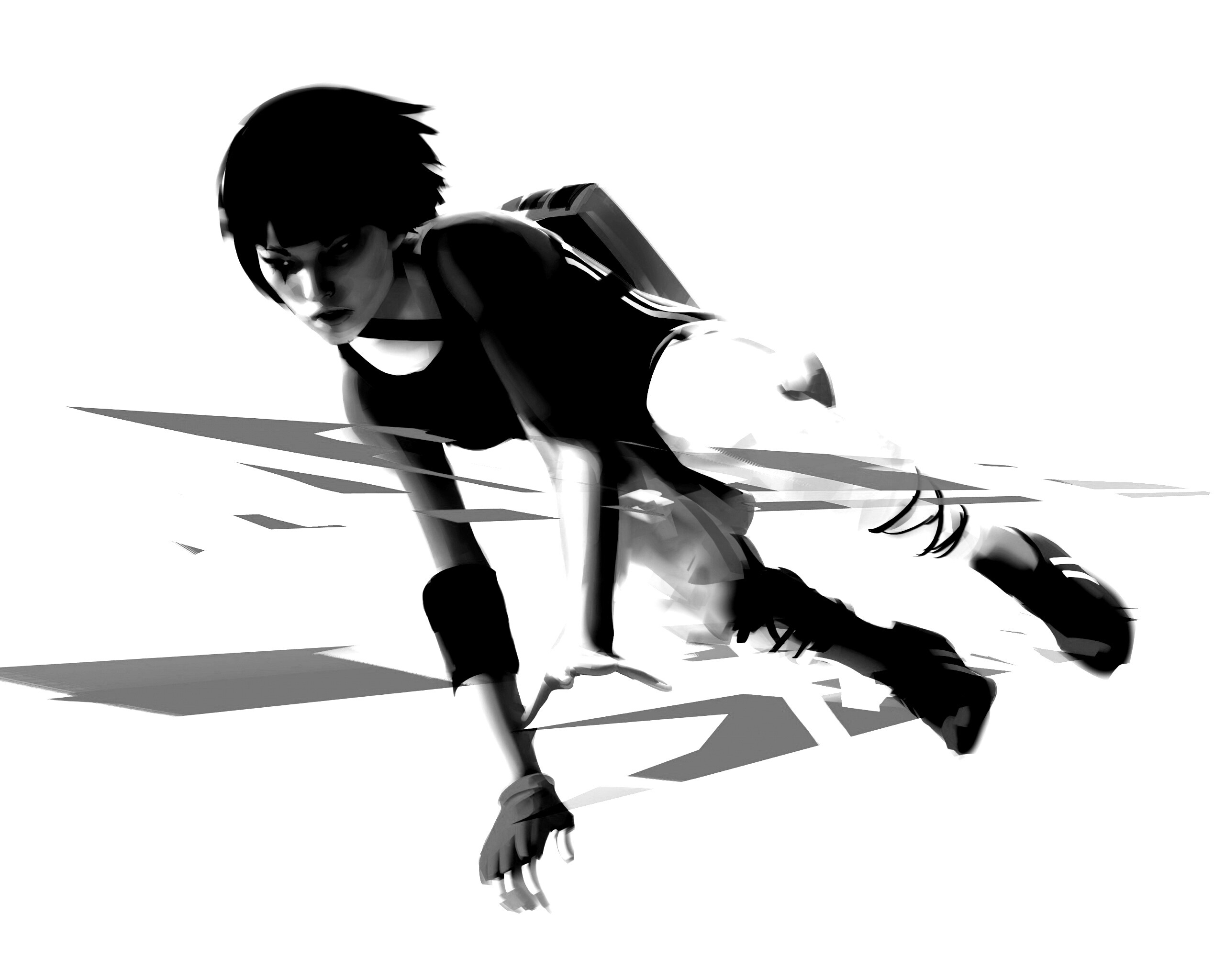 Фейт в прыжке обои