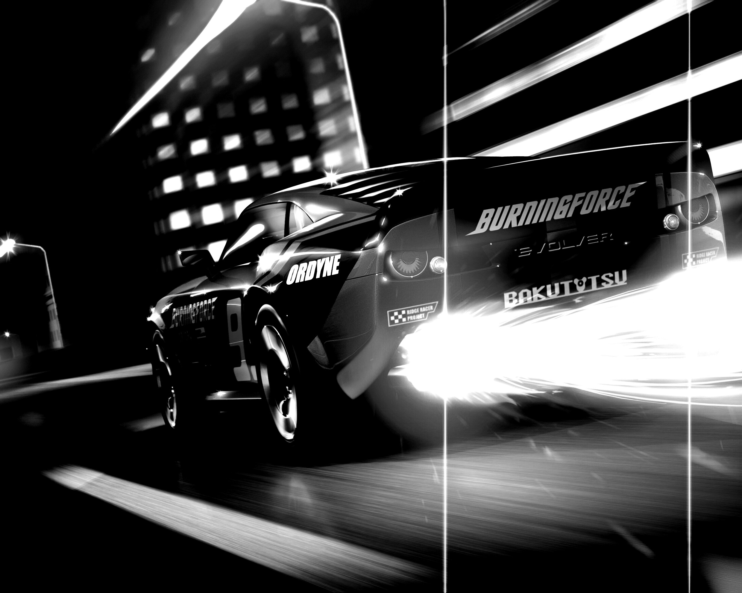 Ночное нитро обои