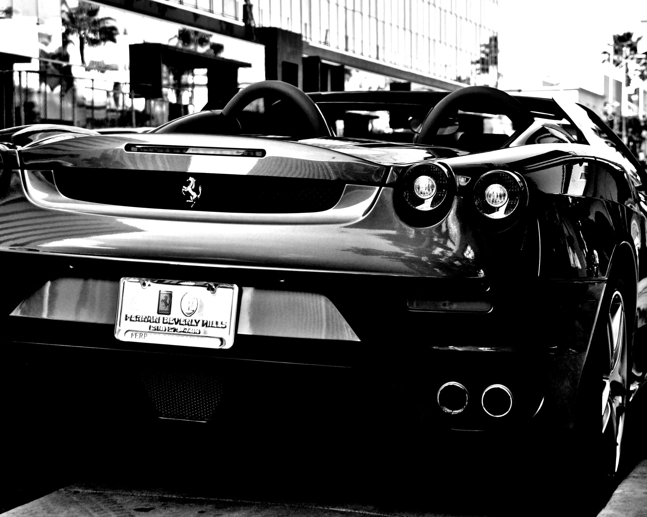 Феррари из Беверли Хиллс обои