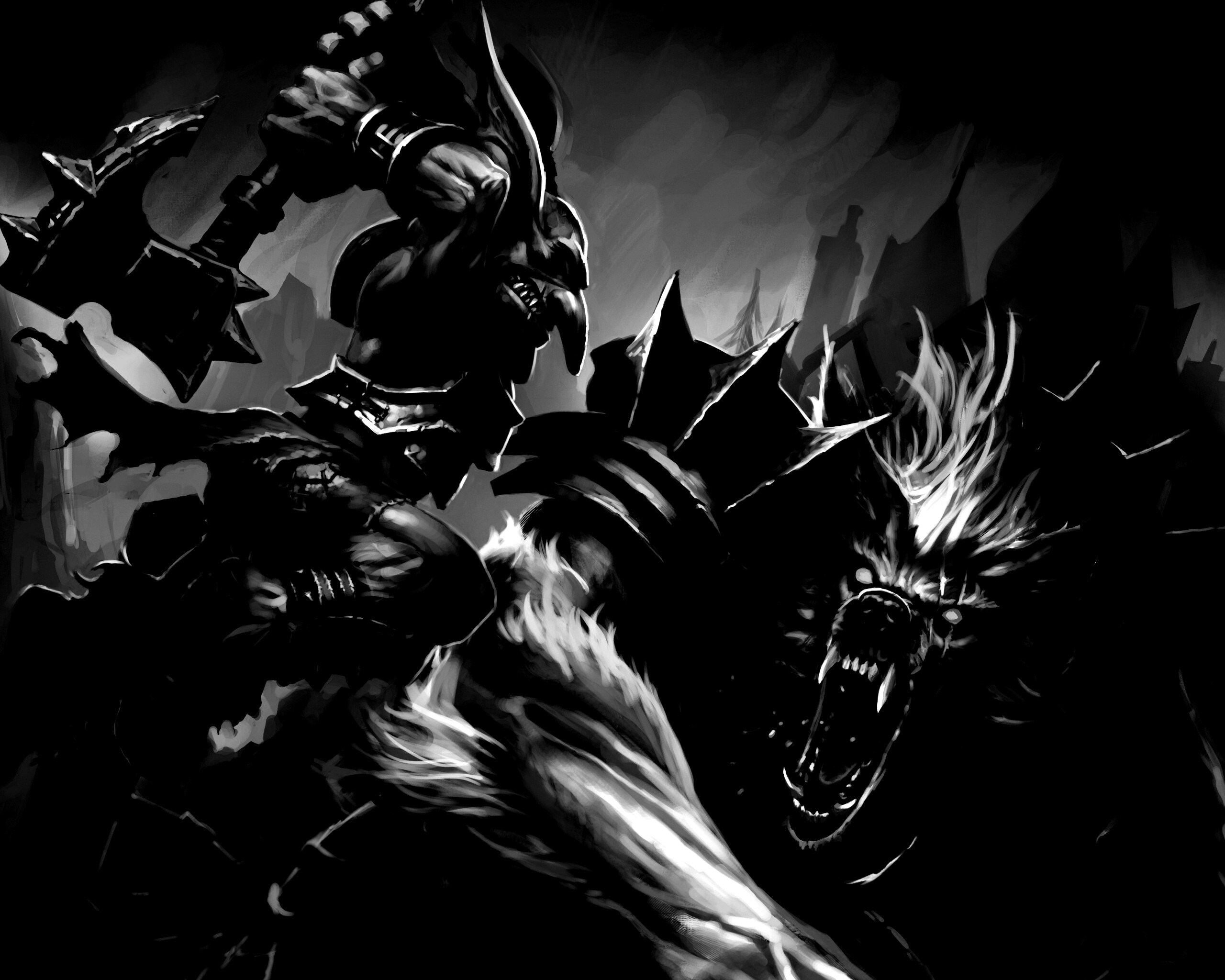 Гоблин и ворген обои