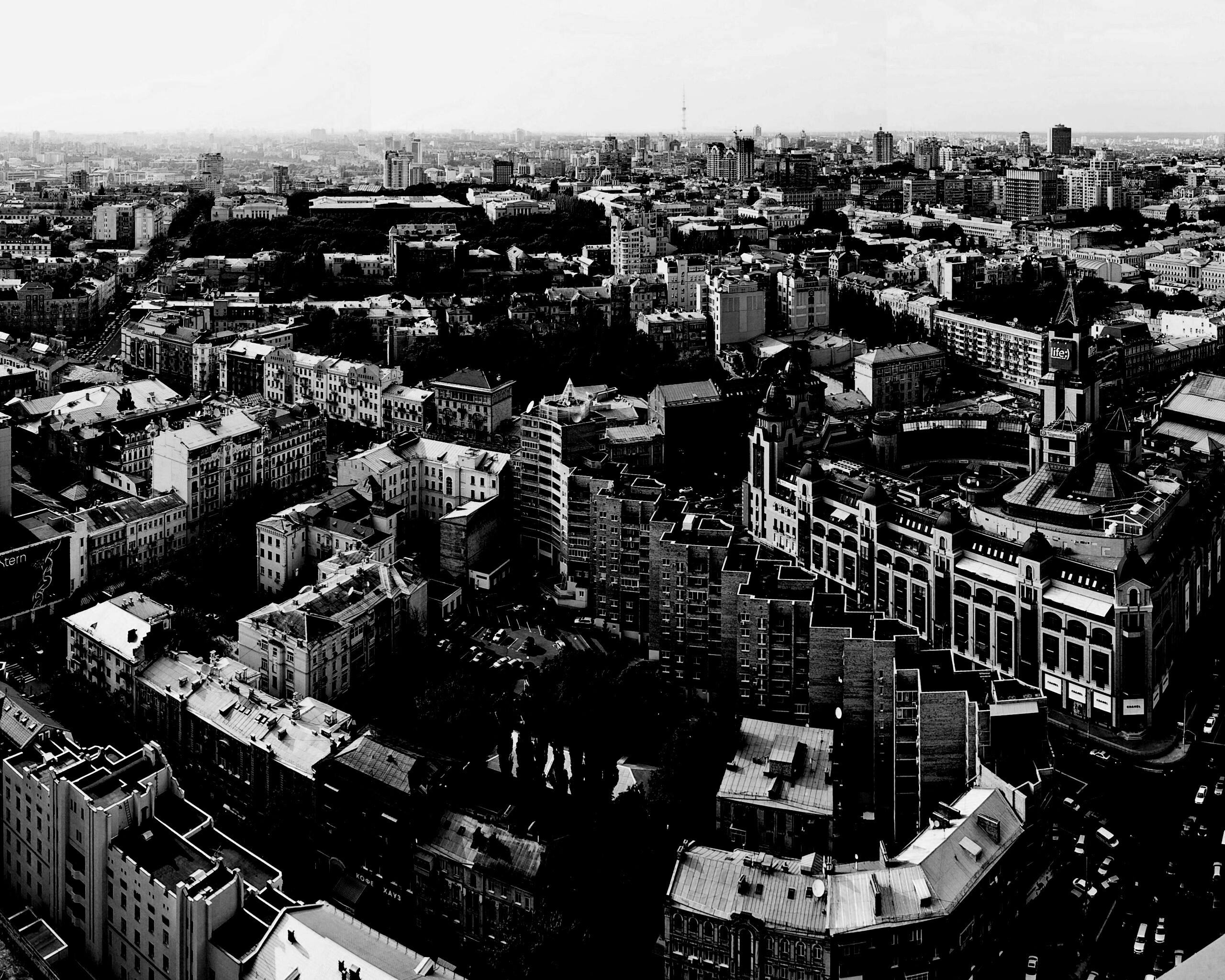 Киевская панорама обои