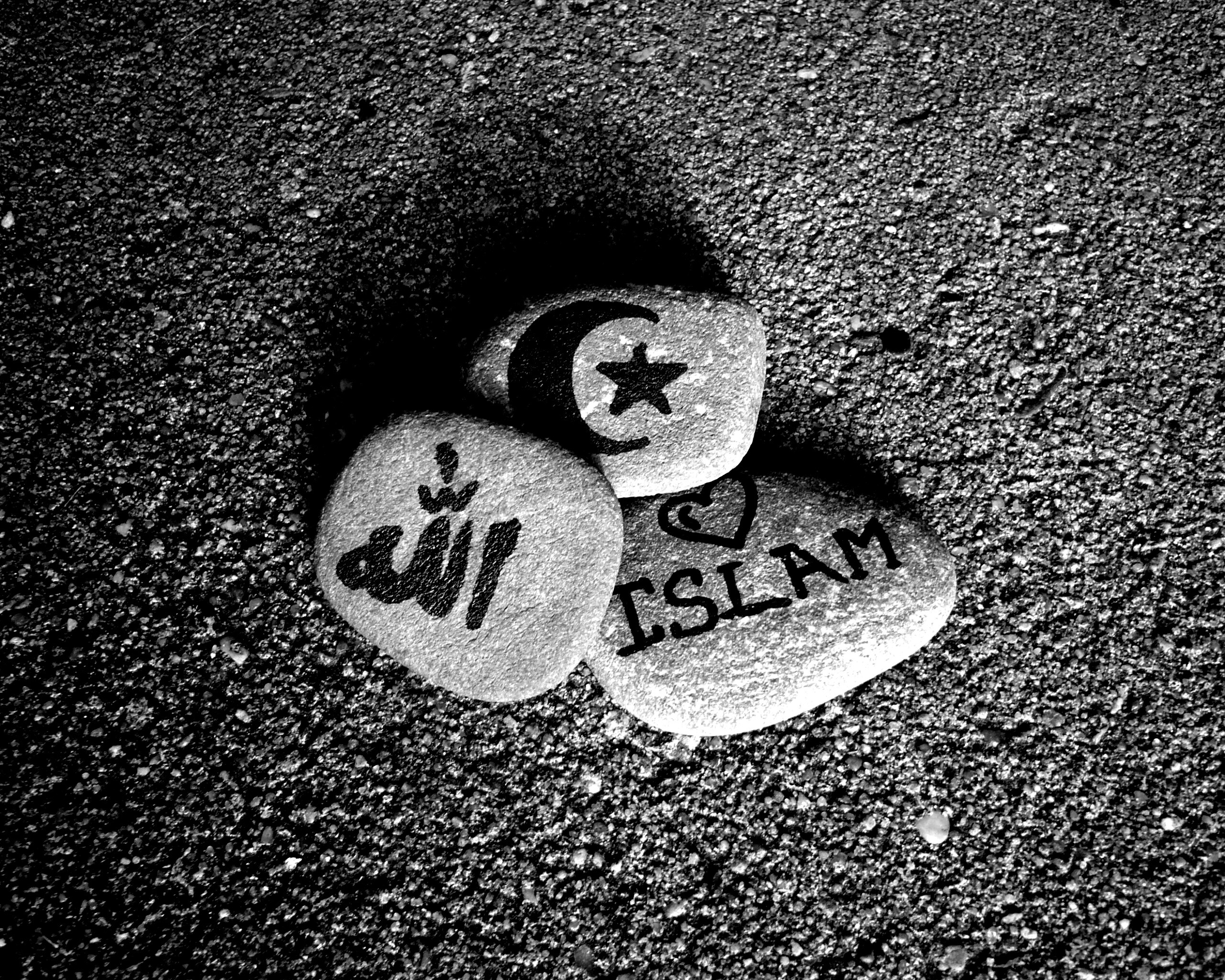 Религия на камнях обои