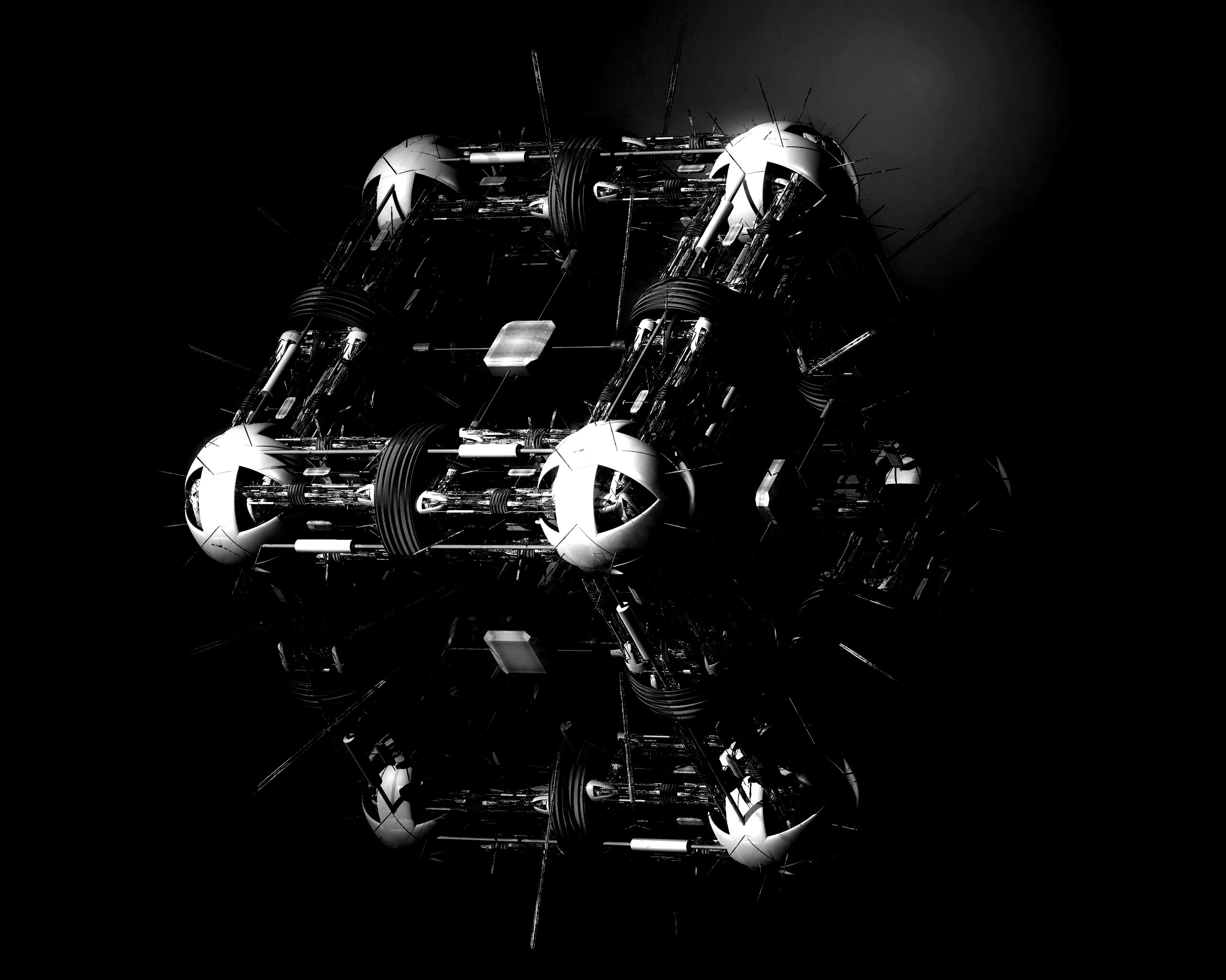 Технокуб обои