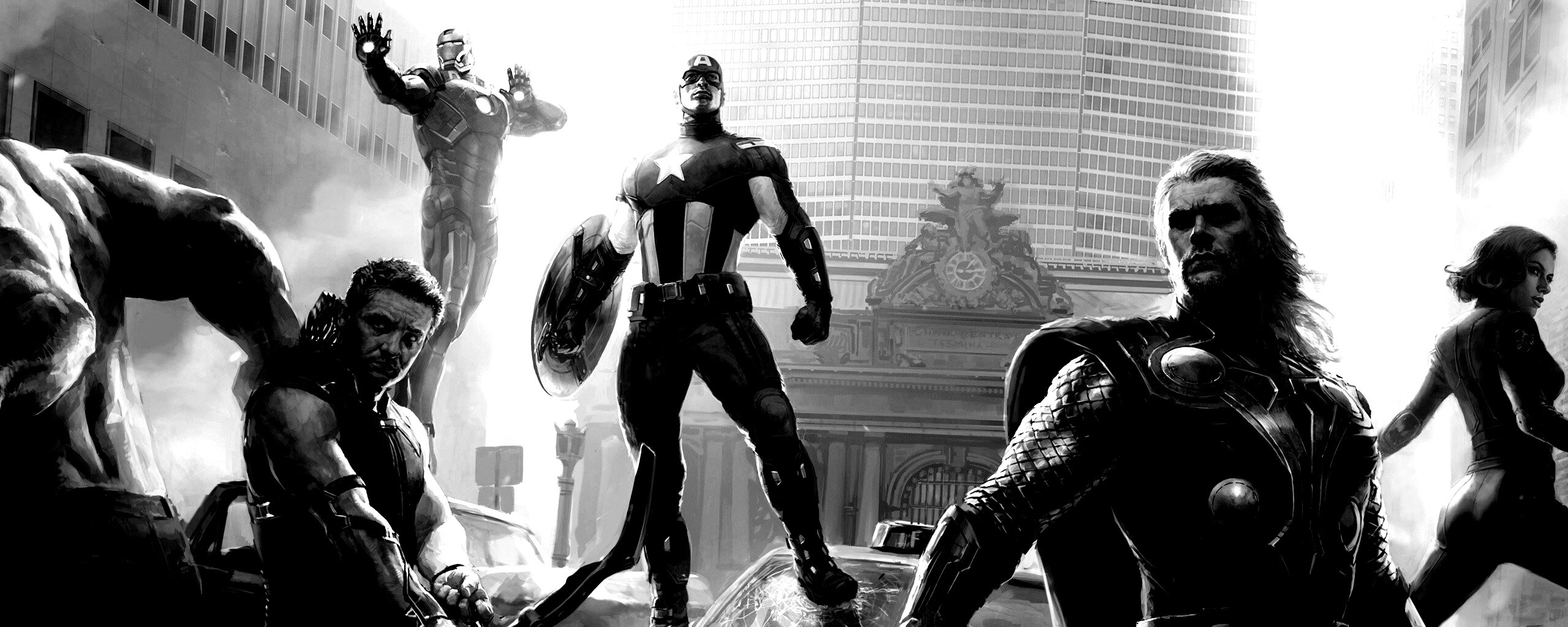 Арт к фильму Мстители обои