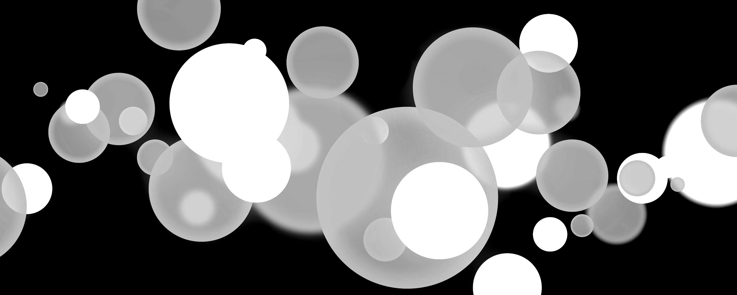 Голубые круги обои