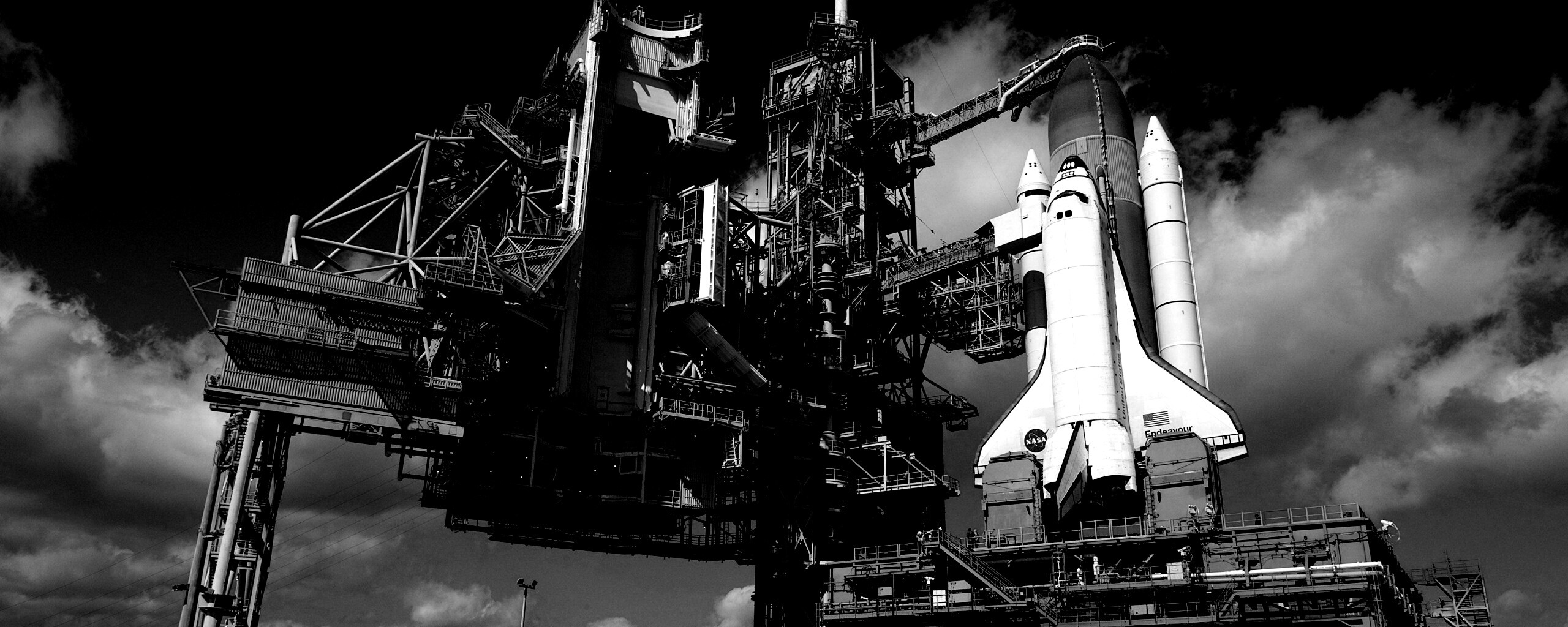 Шаттл на старте обои