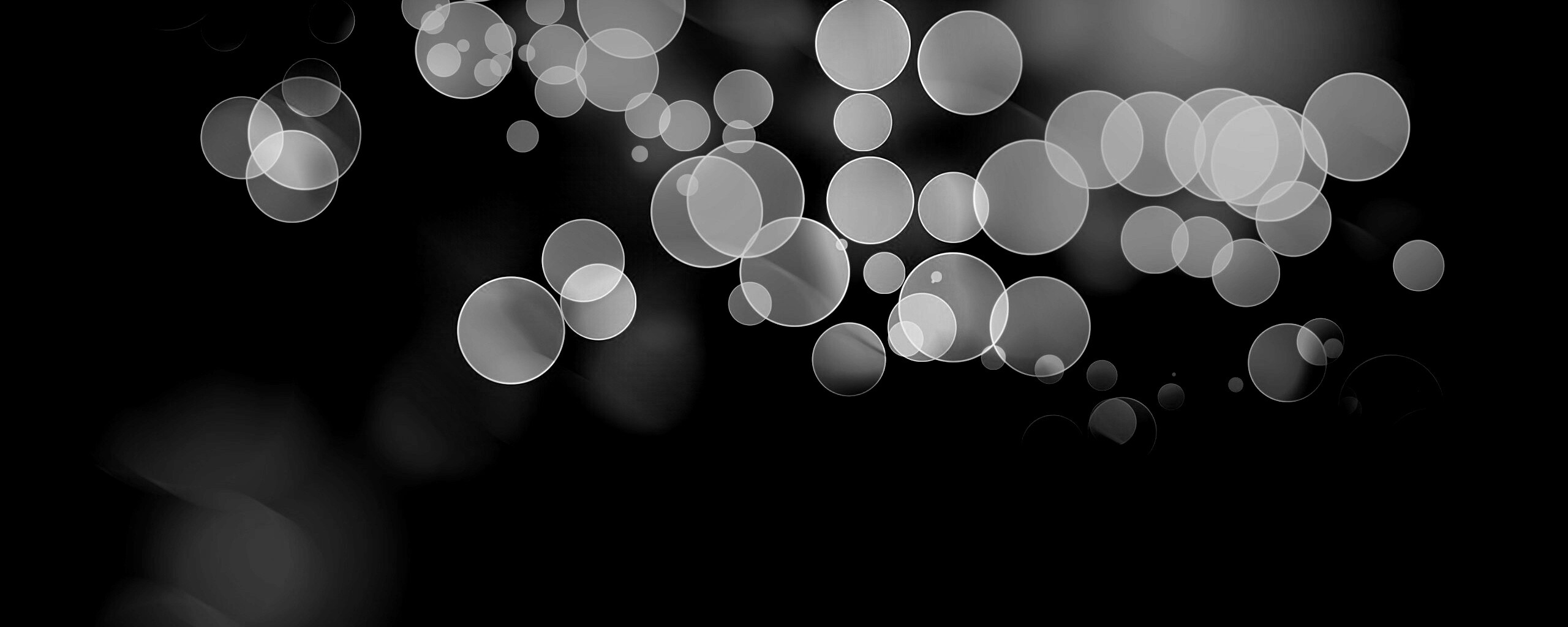 Разноцветные круги света обои