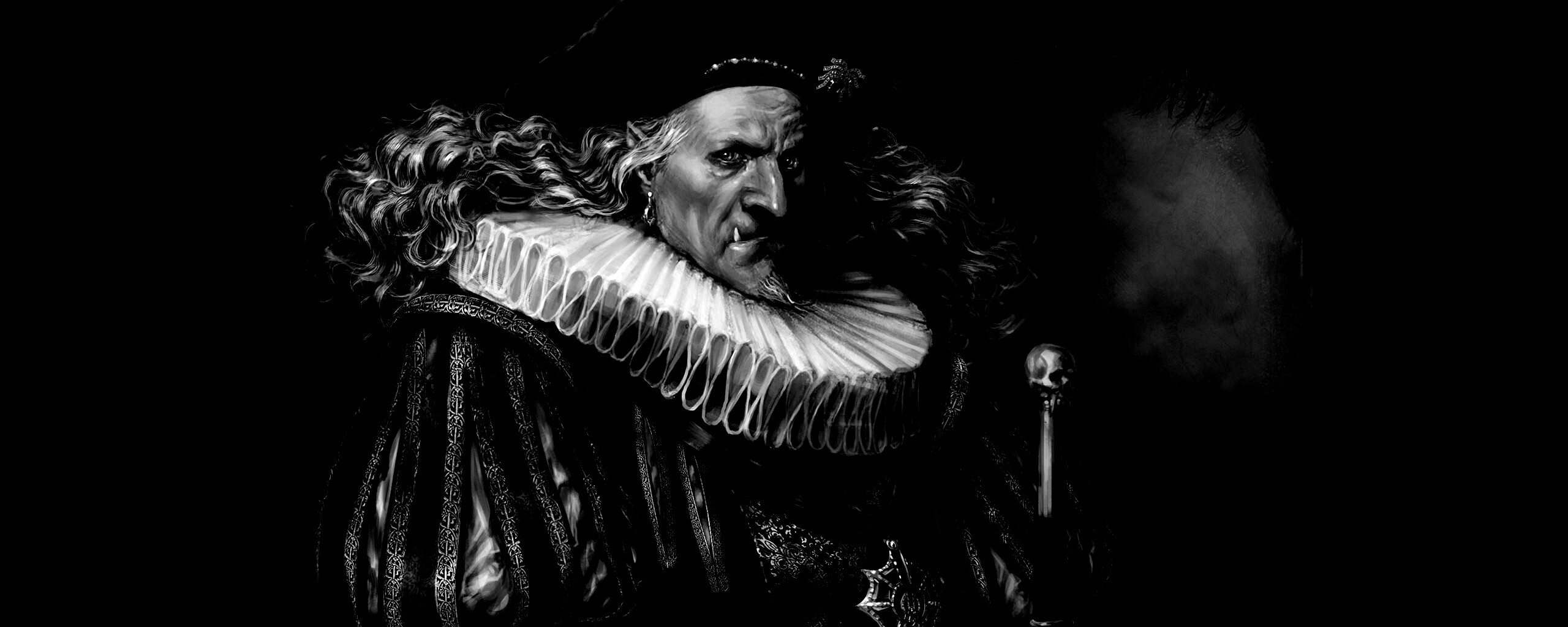 Портрет вампира обои