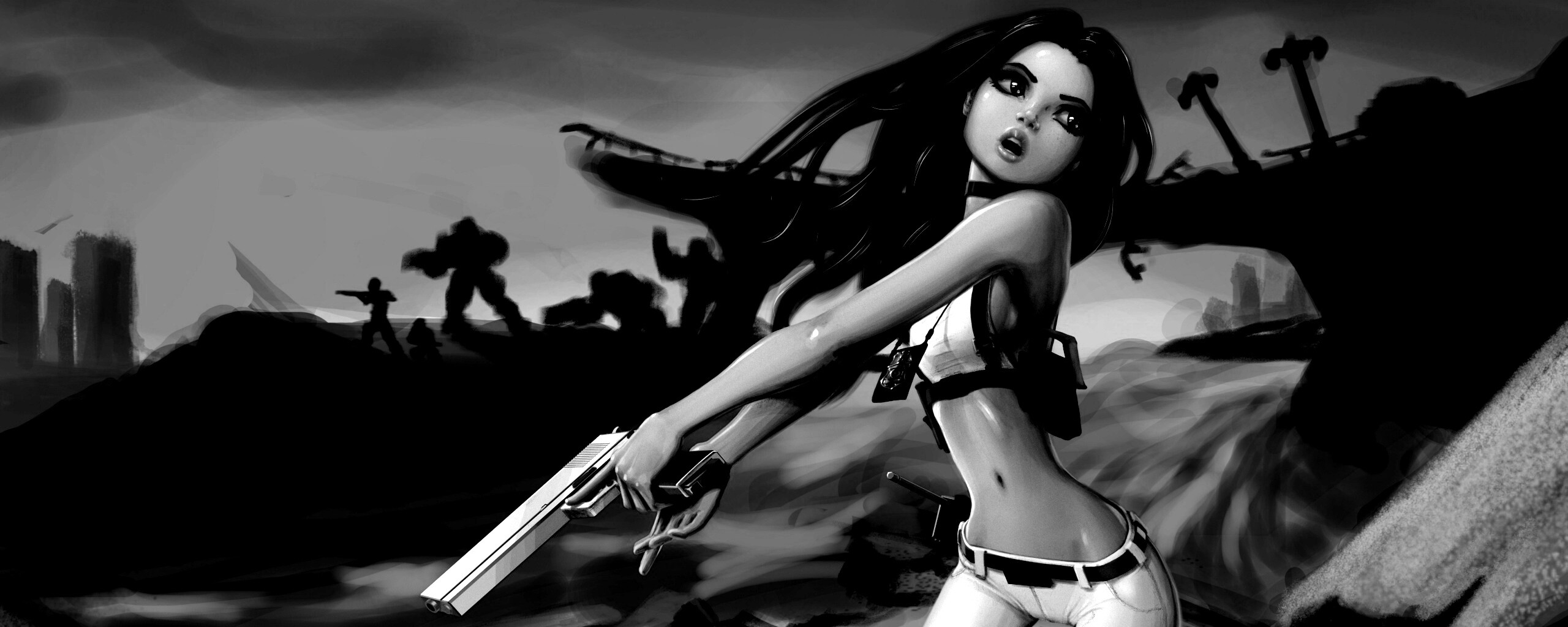 Рисованный суперагент обои