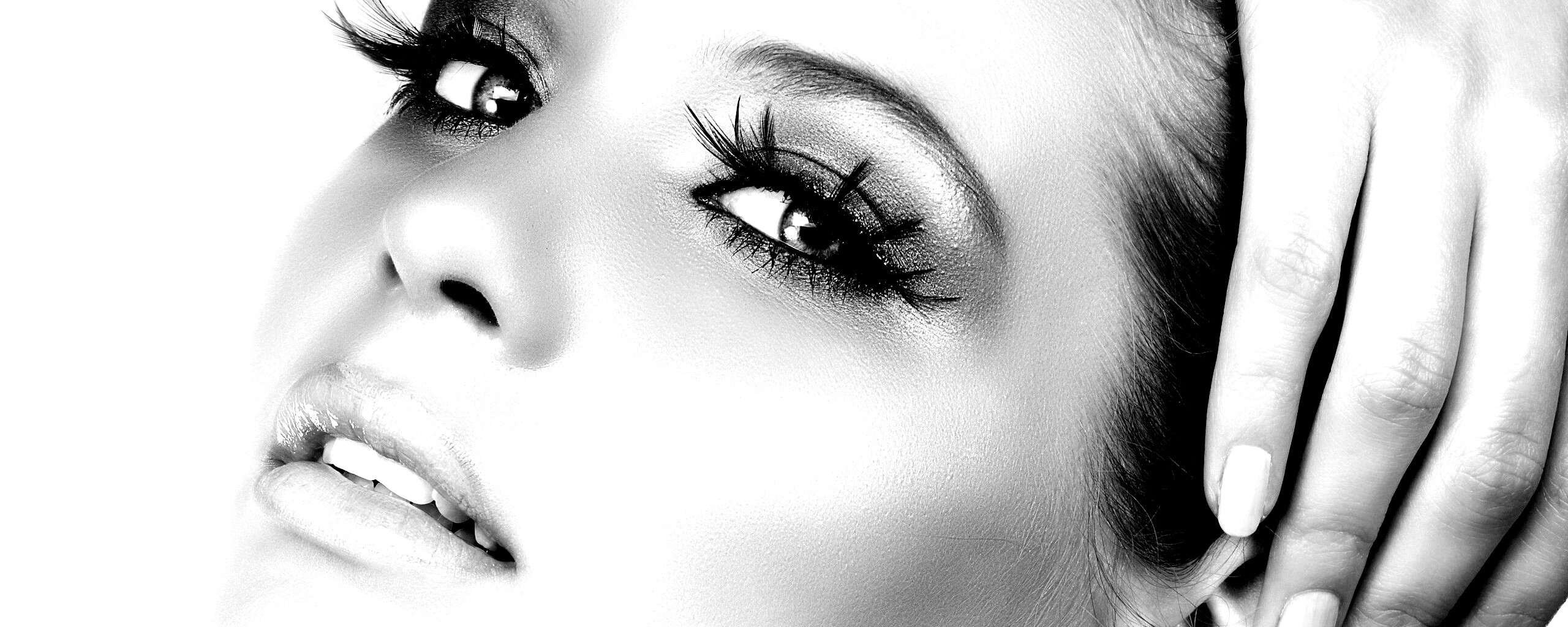 Красивое лицо обои