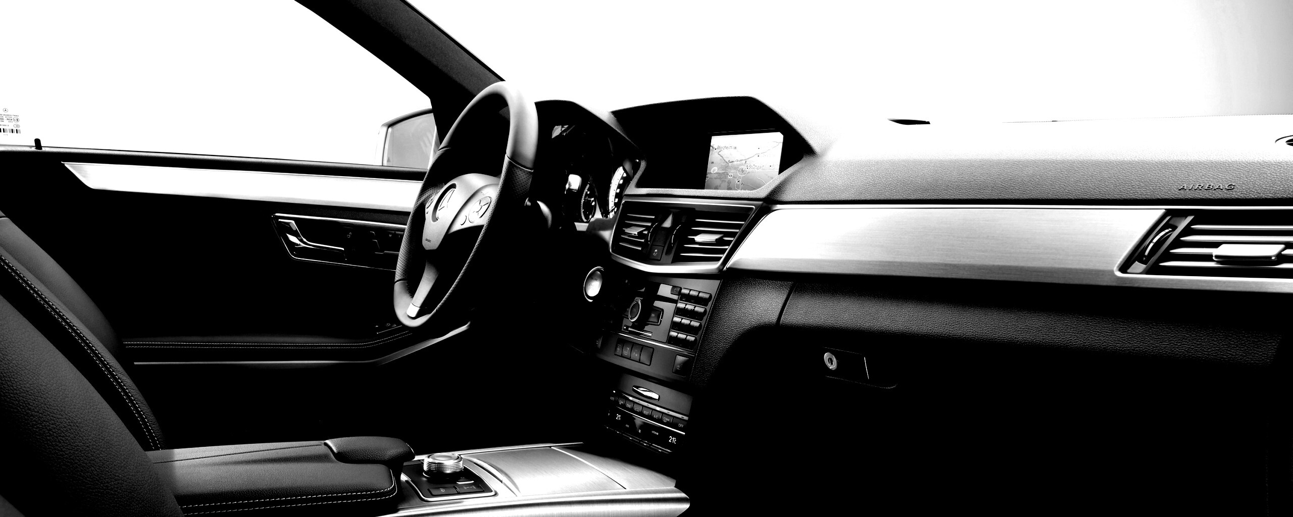 Салон мерседеса обои