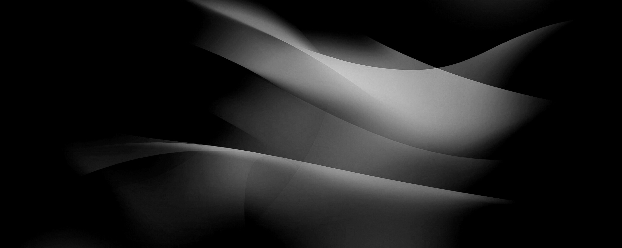 Абстрактные синие волны обои