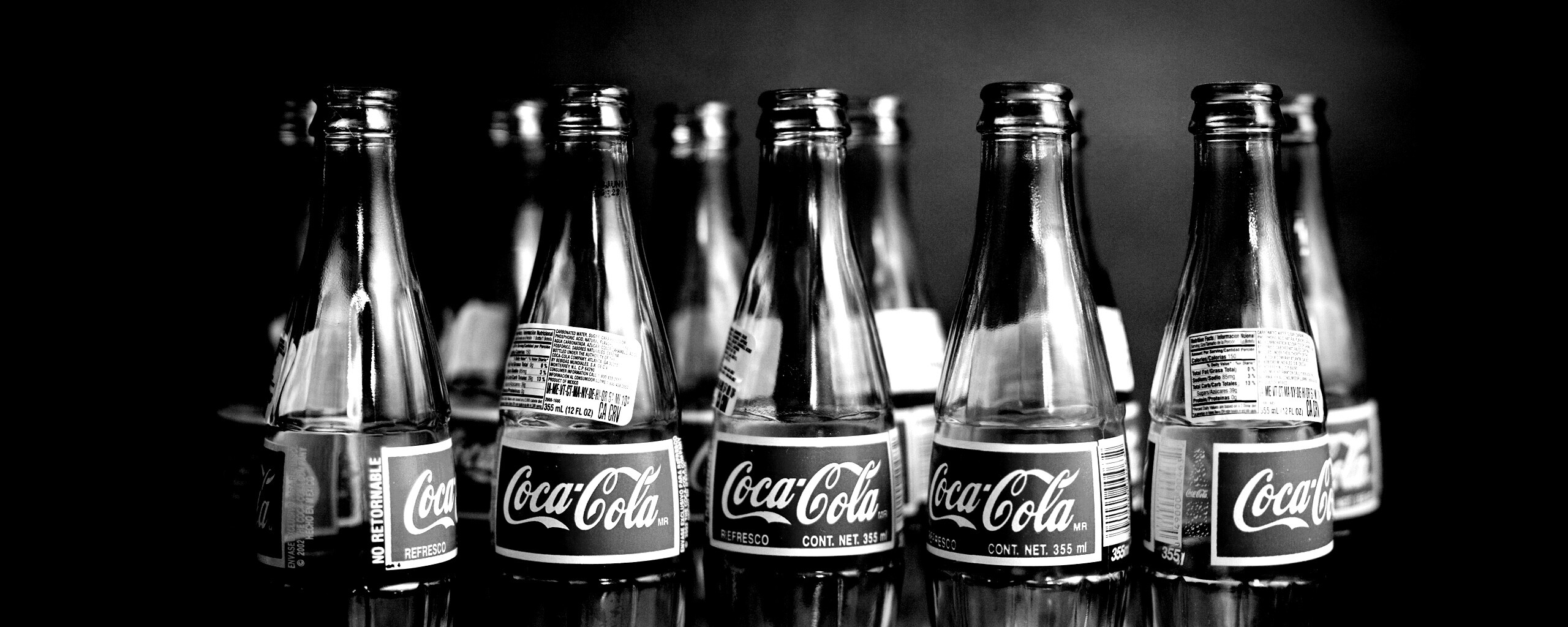 Бутылки Кока Колы обои