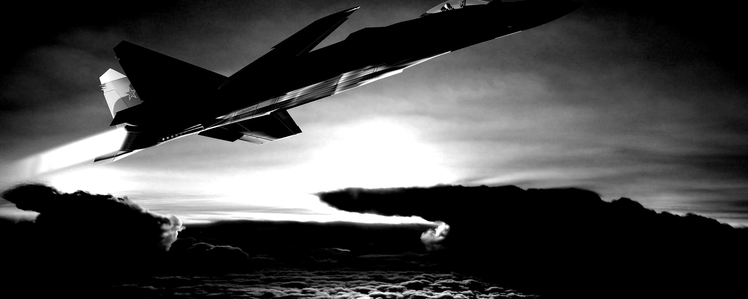 Истребители в небе обои