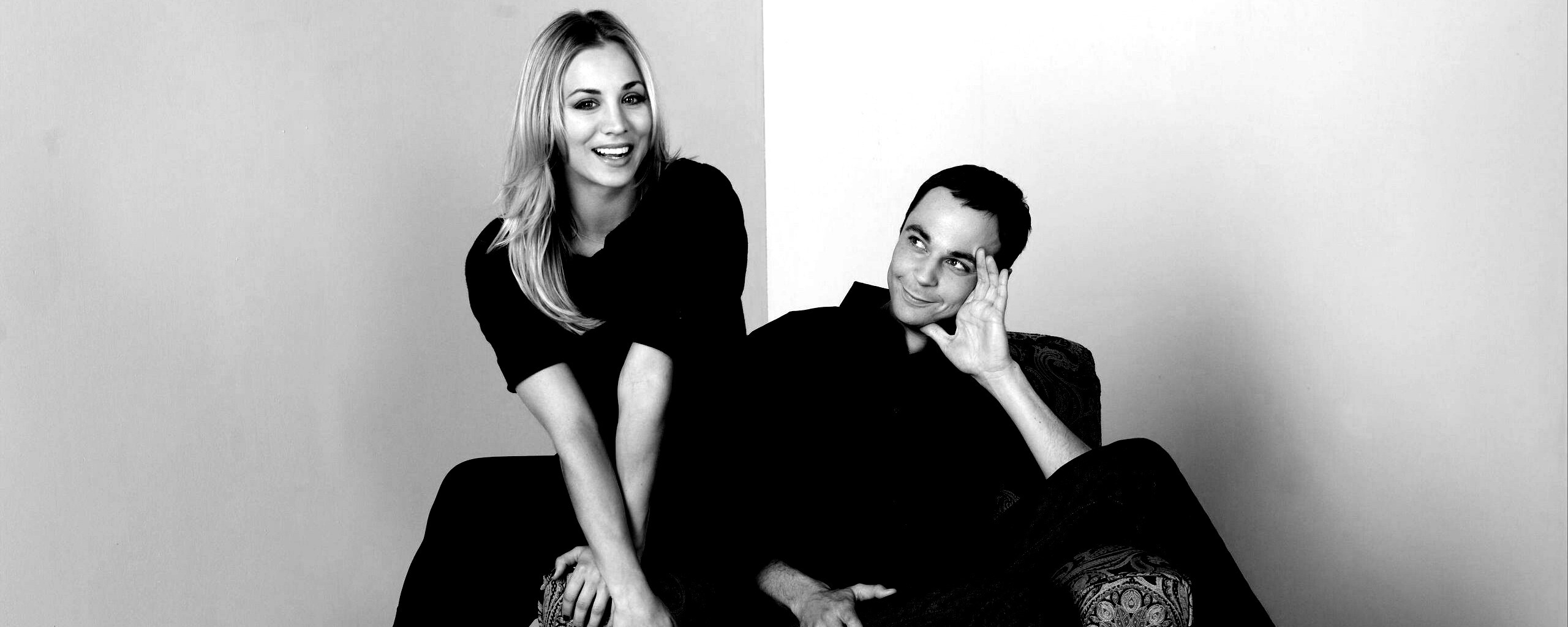 Пенни и Шелдон обои