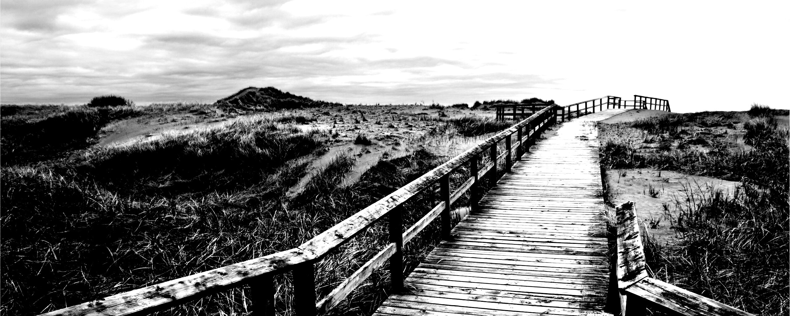 Деревянная дорога обои