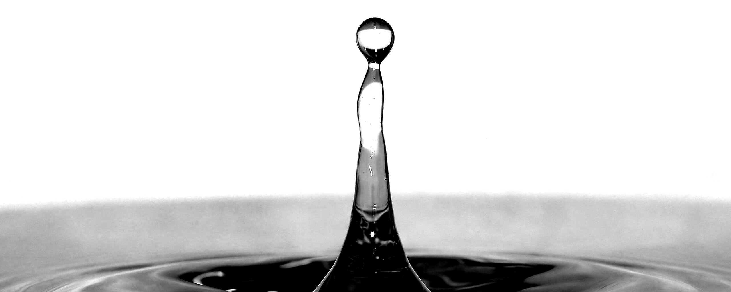 Падение капли обои