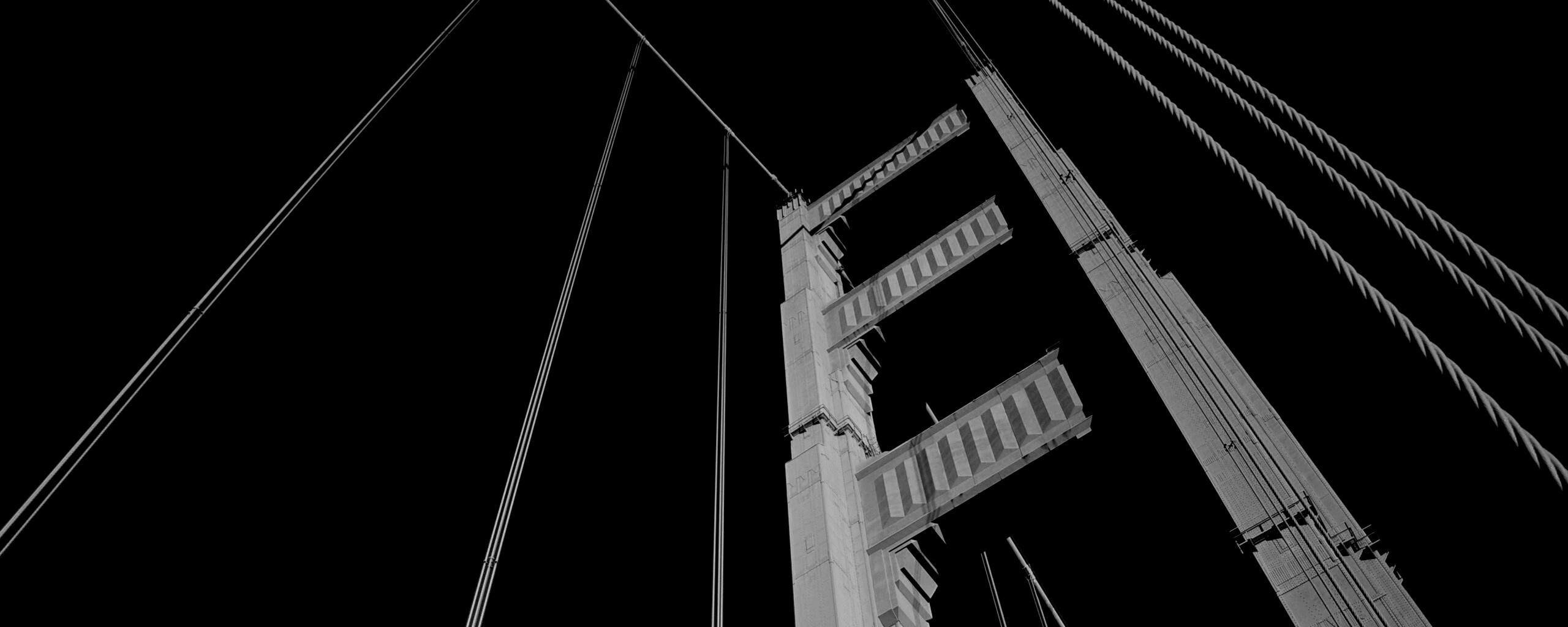 Опора моста Золотые Ворота обои