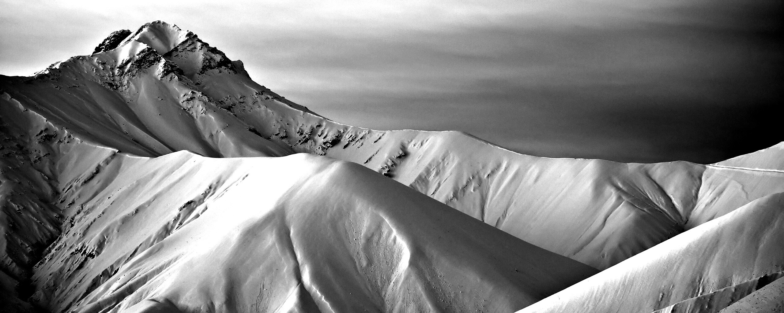 Снежные вершины обои