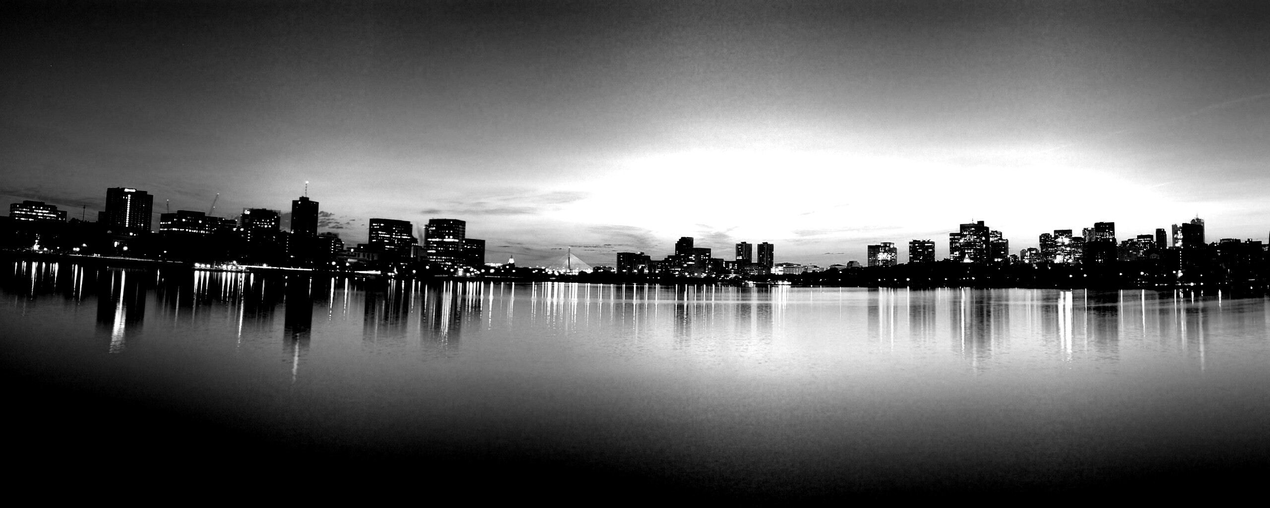 Панорама Бостона обои