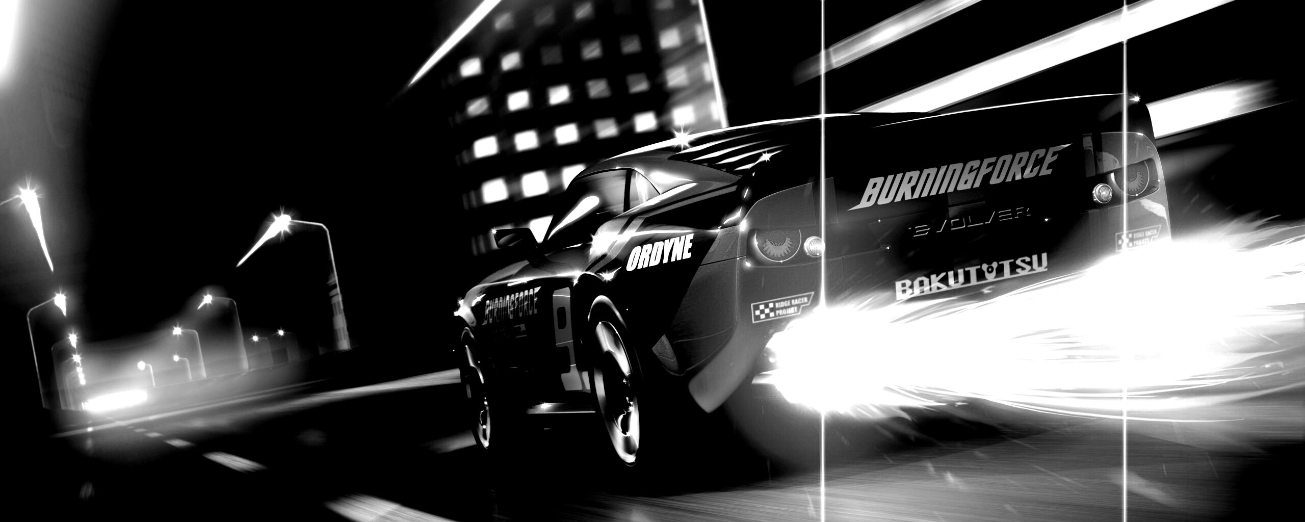 Ночное нитро обои