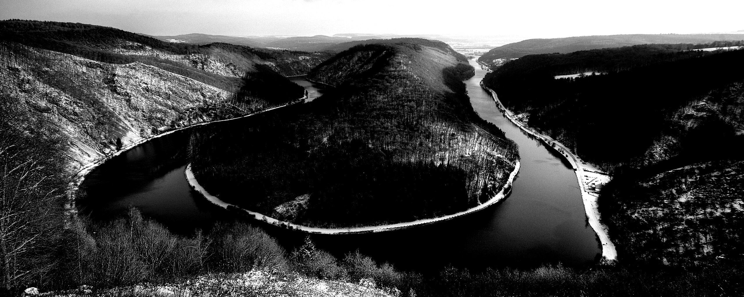 Изгиб реки обои