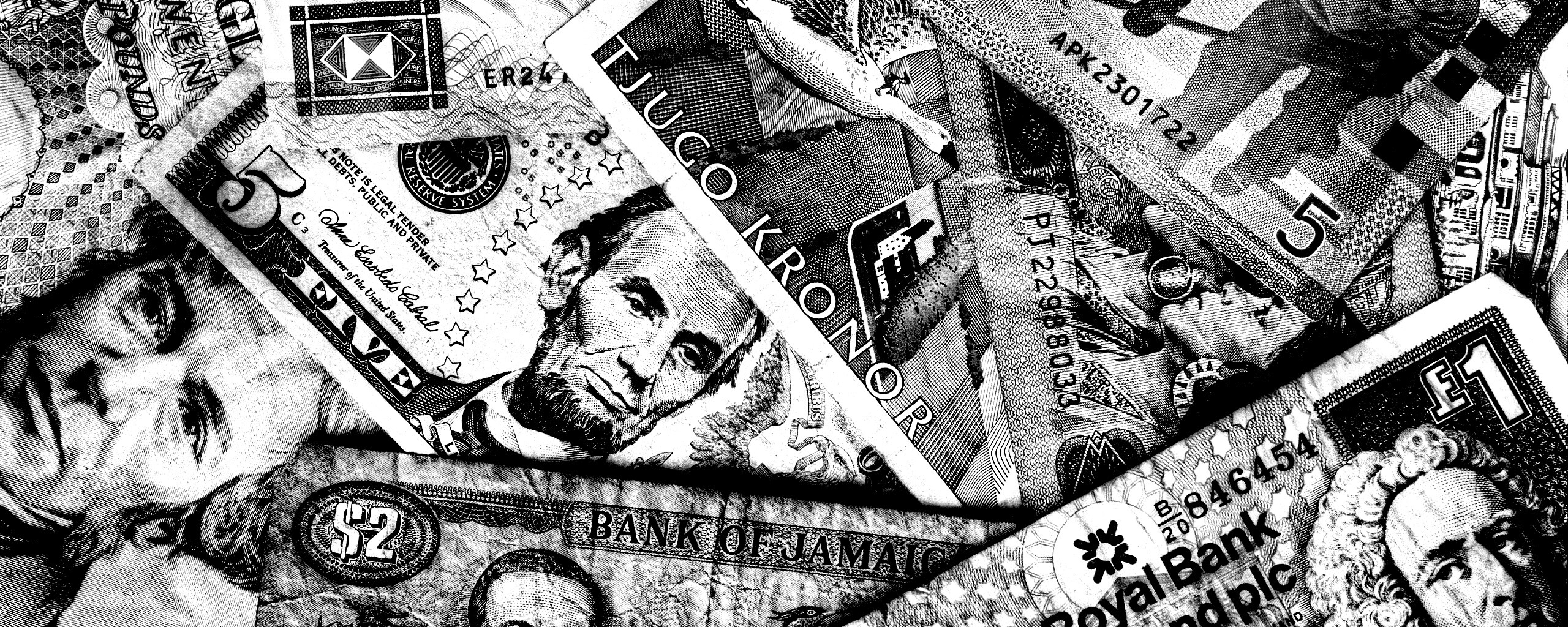 Купюры из разных стран обои