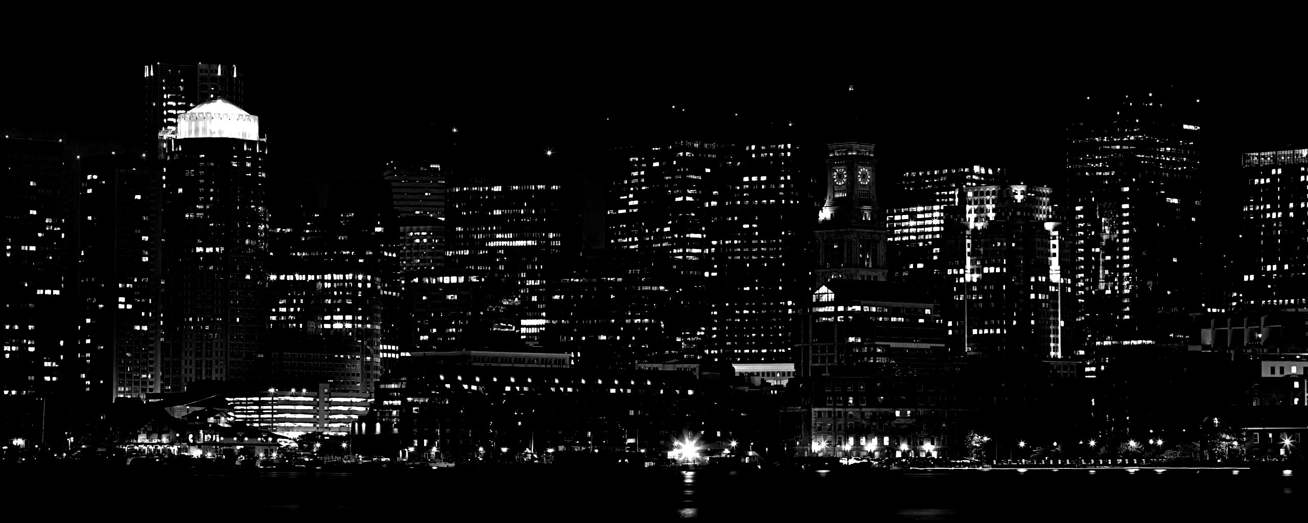 Панорама города обои