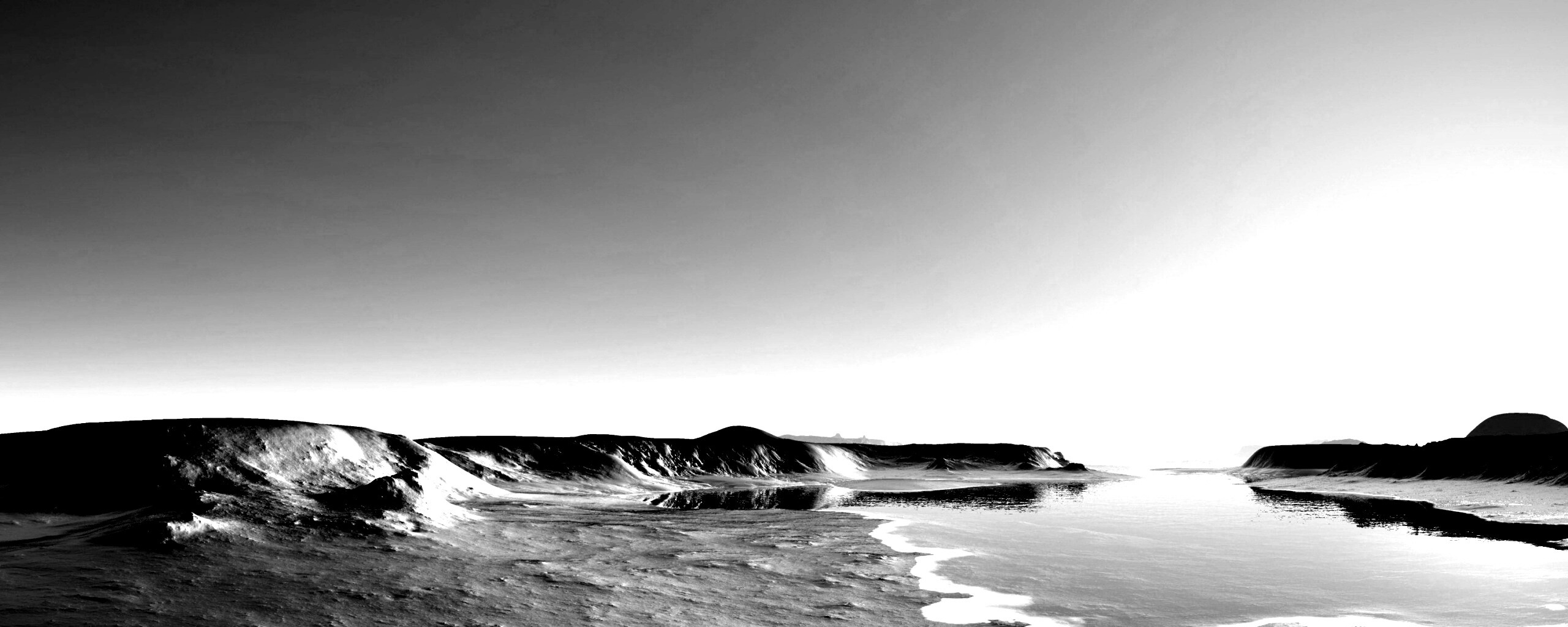 Холмистый пейзаж обои