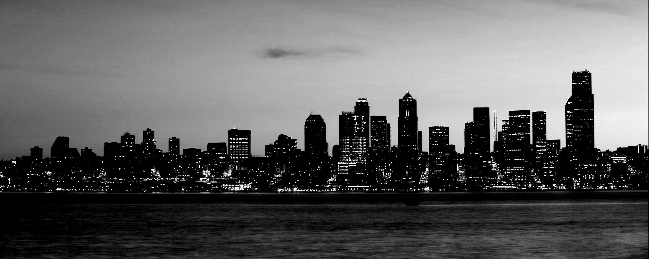 Пейзаж Сиэтла обои