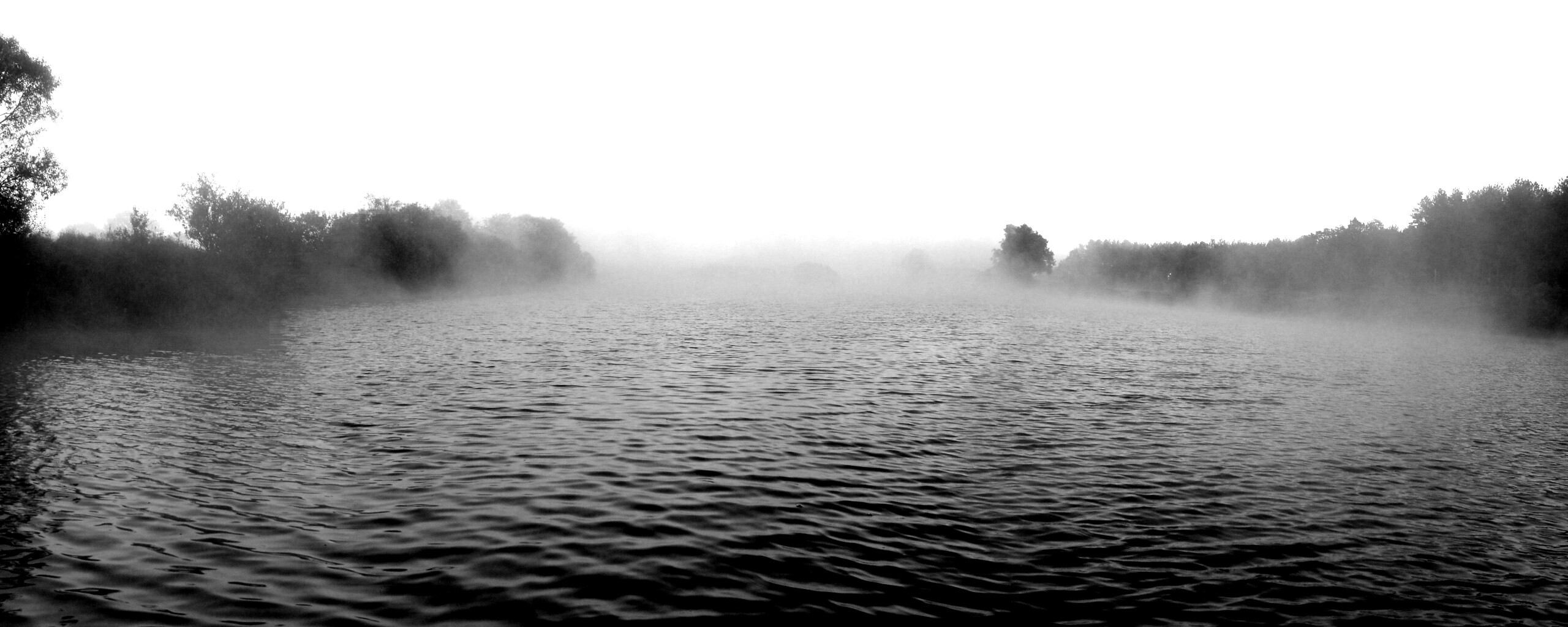 Речной туман обои