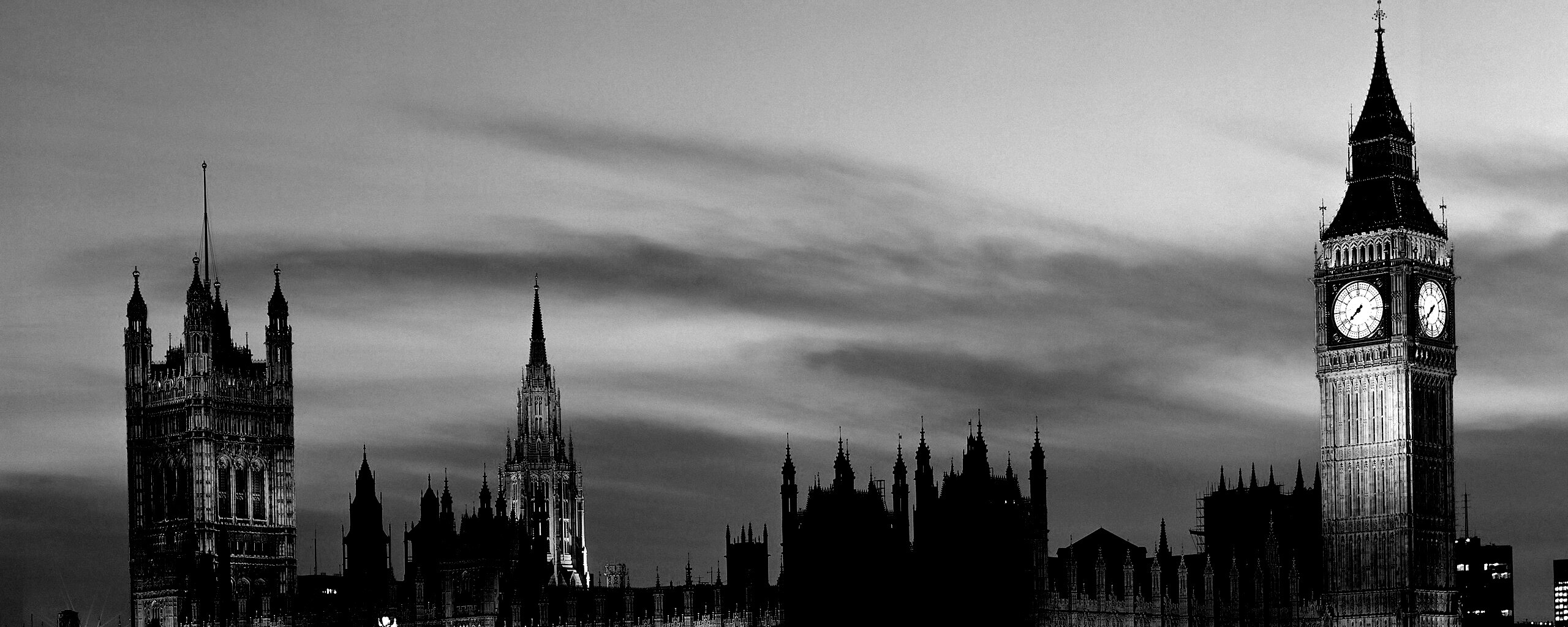 Биг Бен и здание парламента ночью обои