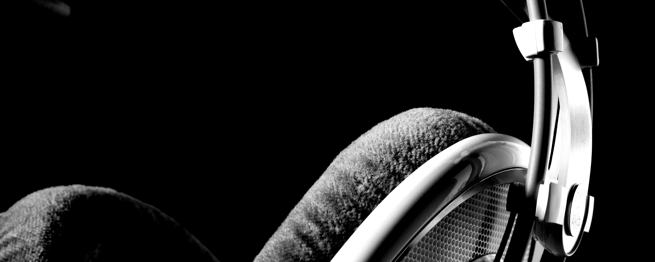 Серые наушники обои