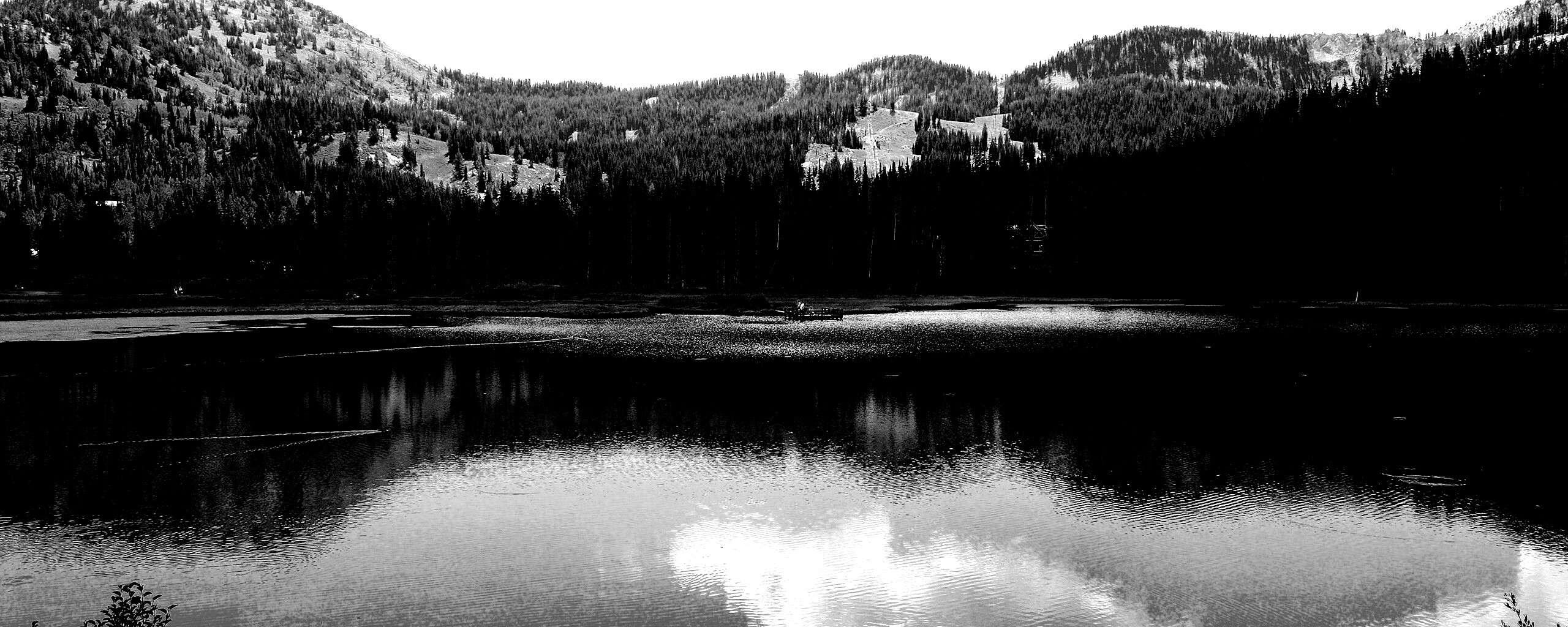 Горное озеро обои