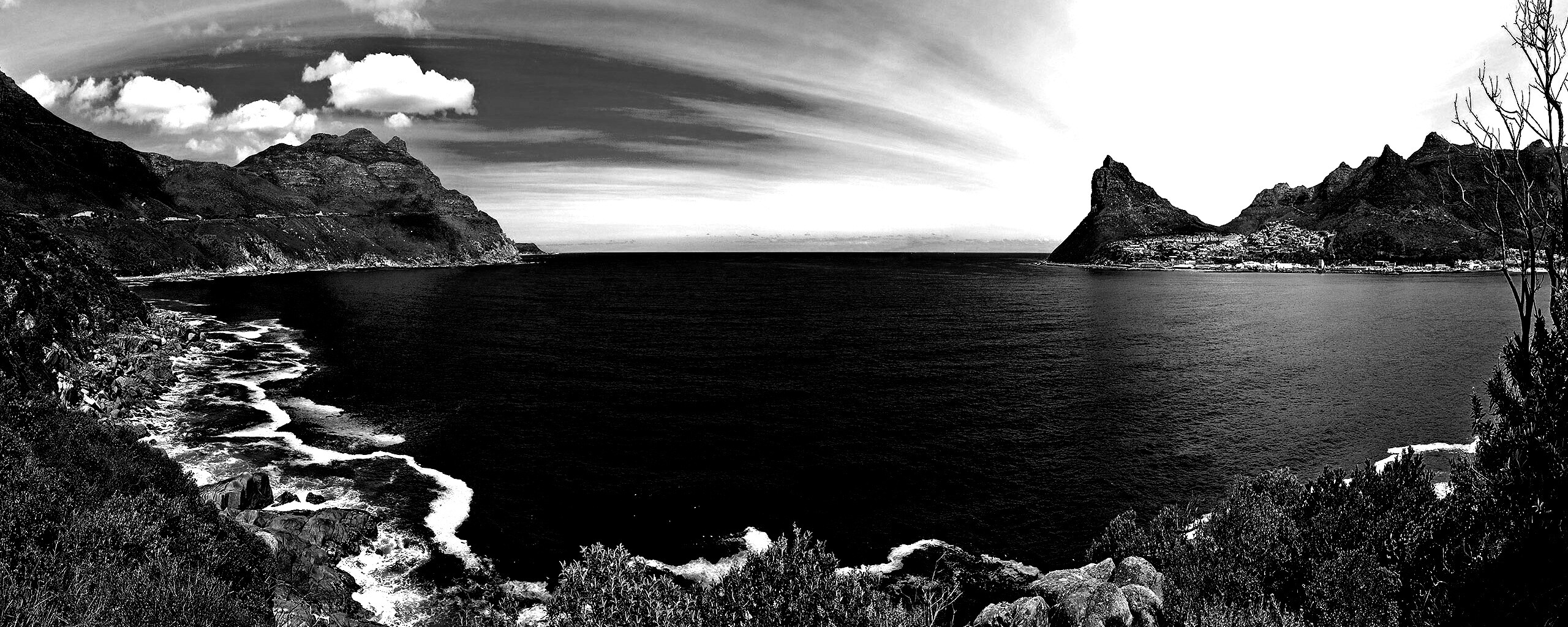 Красивая бухта обои