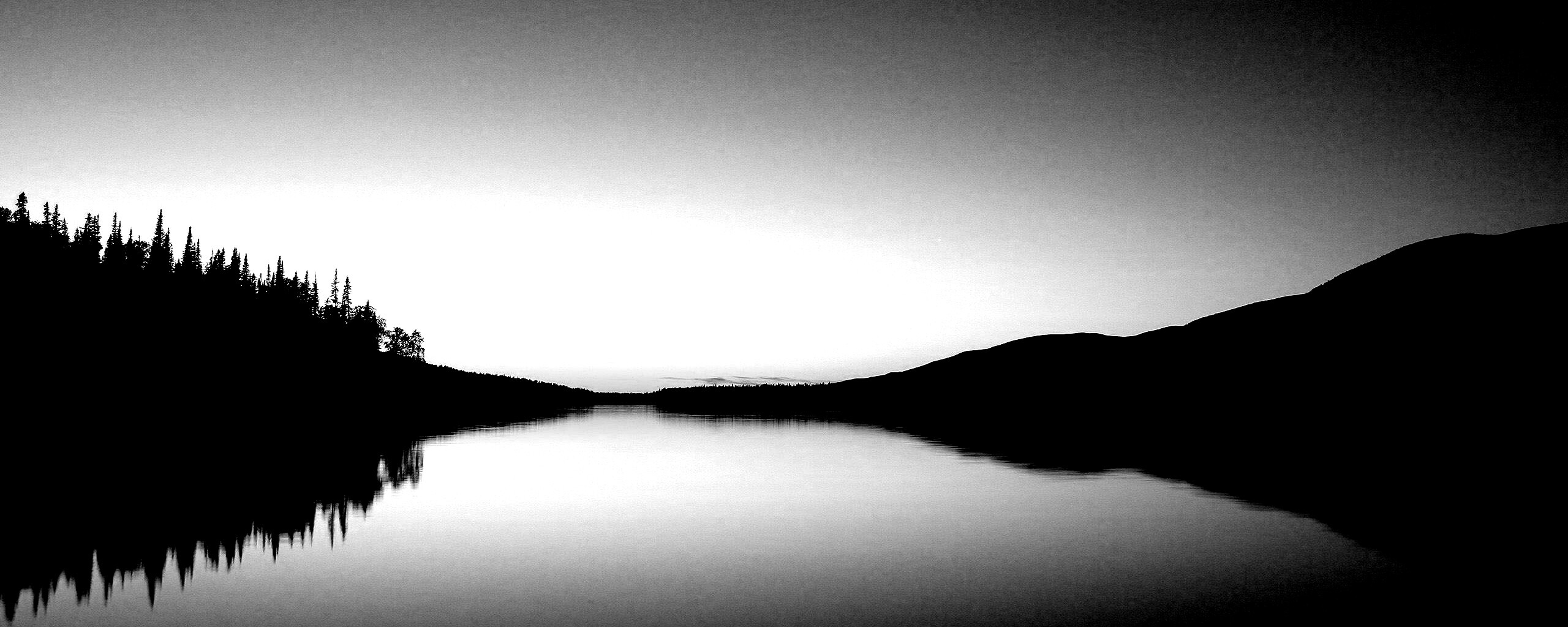 Гладкое озеро обои