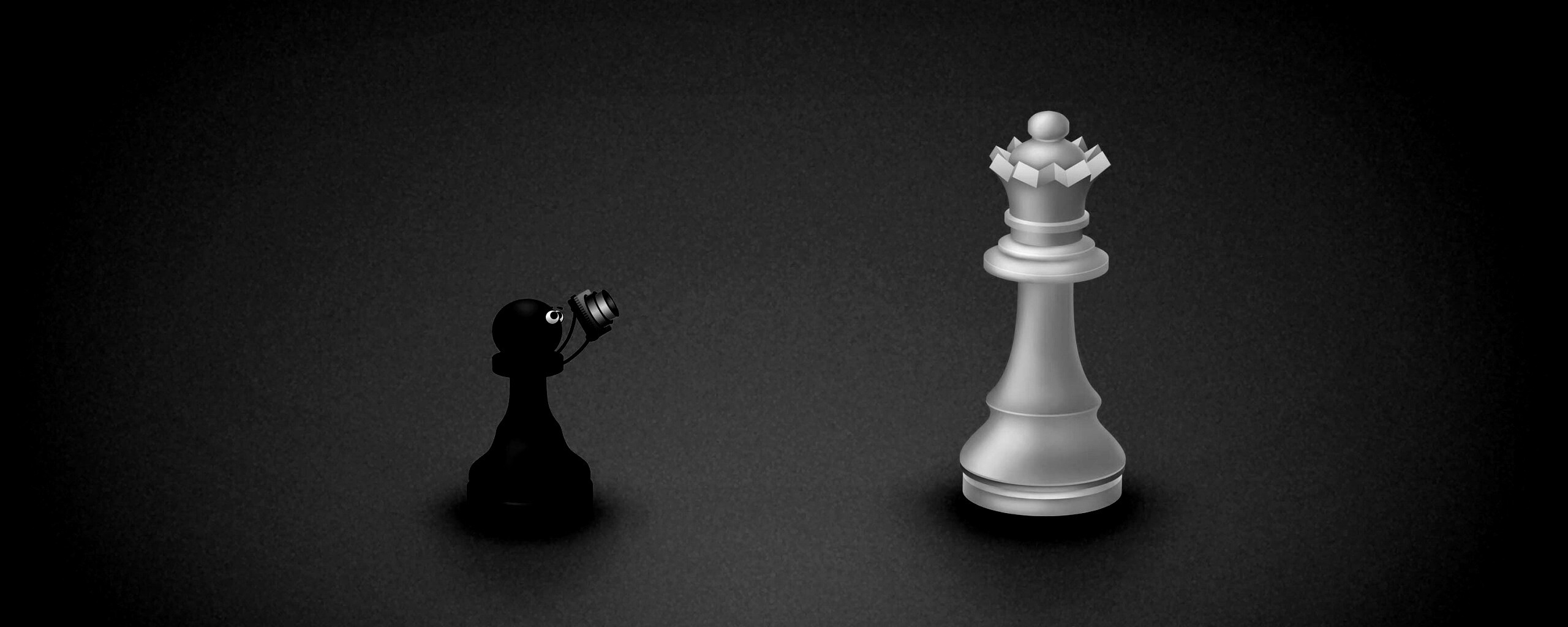 Пешка фотографирует короля обои