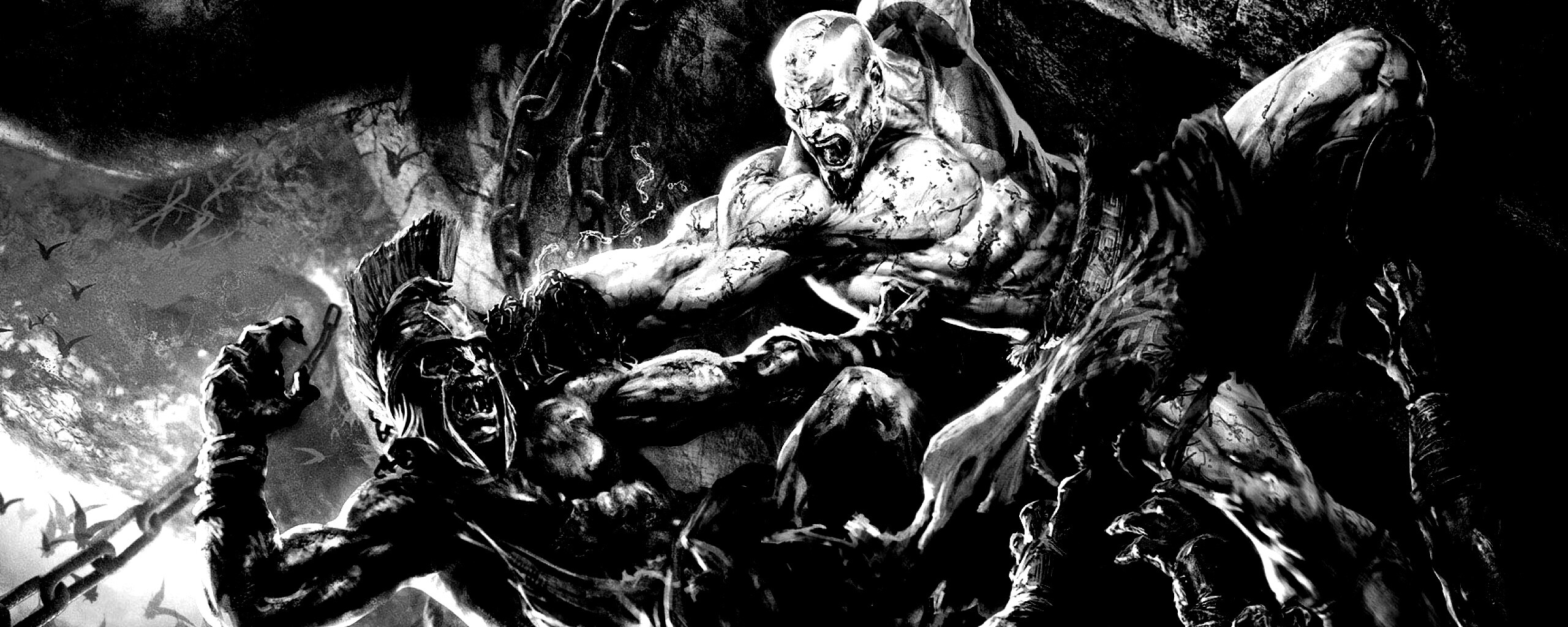 Бог войны обои