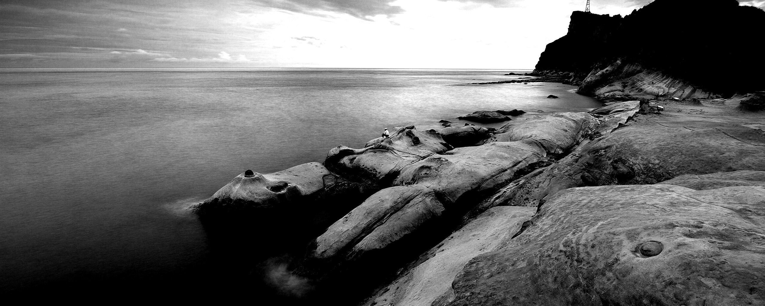 Замерзший мыс где-то там обои