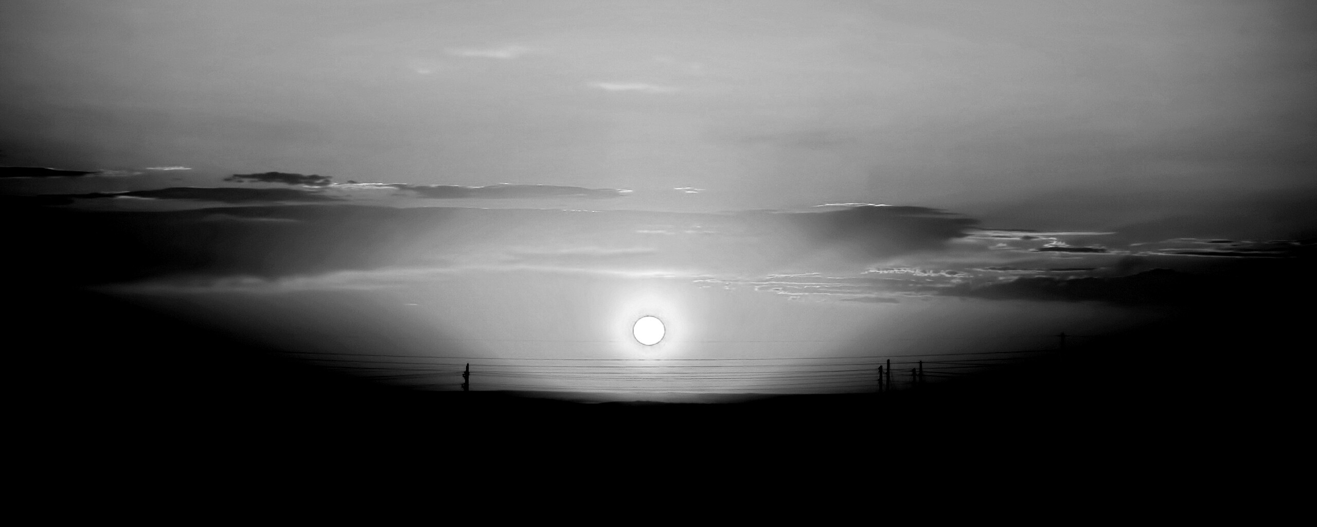 Сказочный закат обои