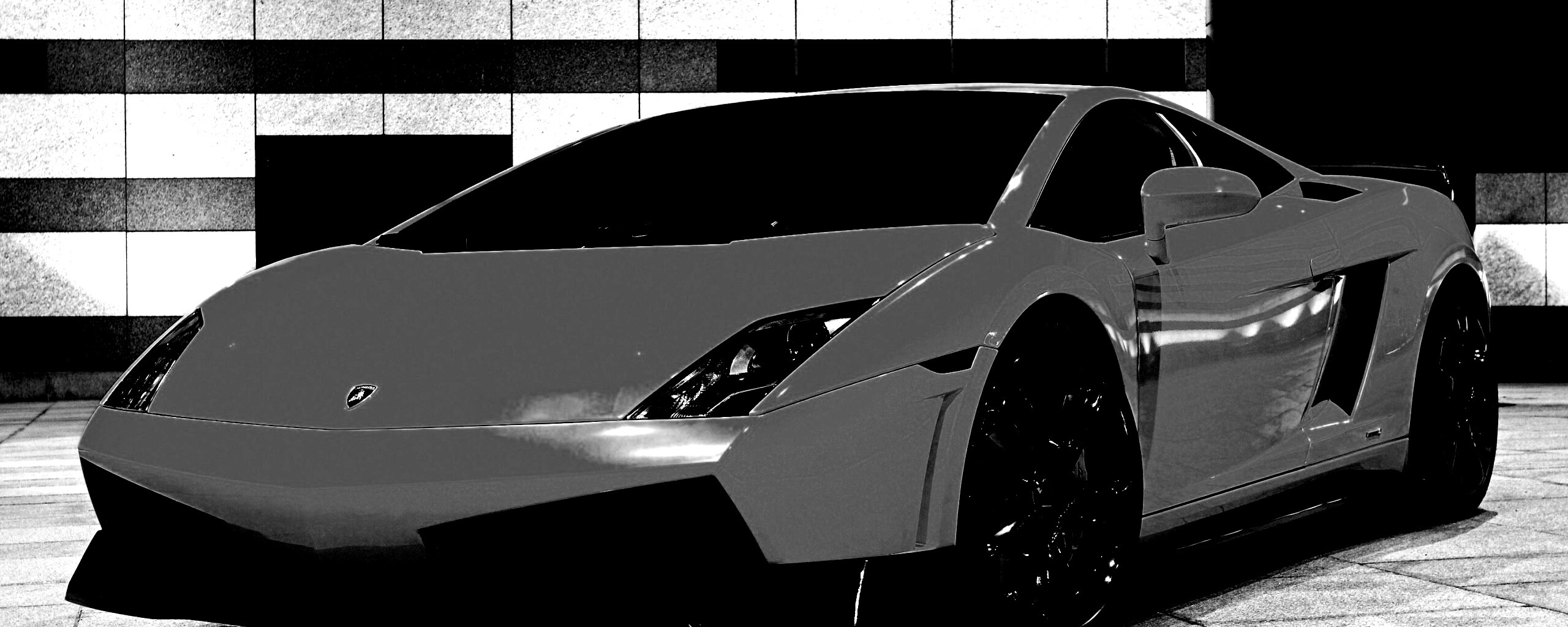 Желтый Ламборджини обои